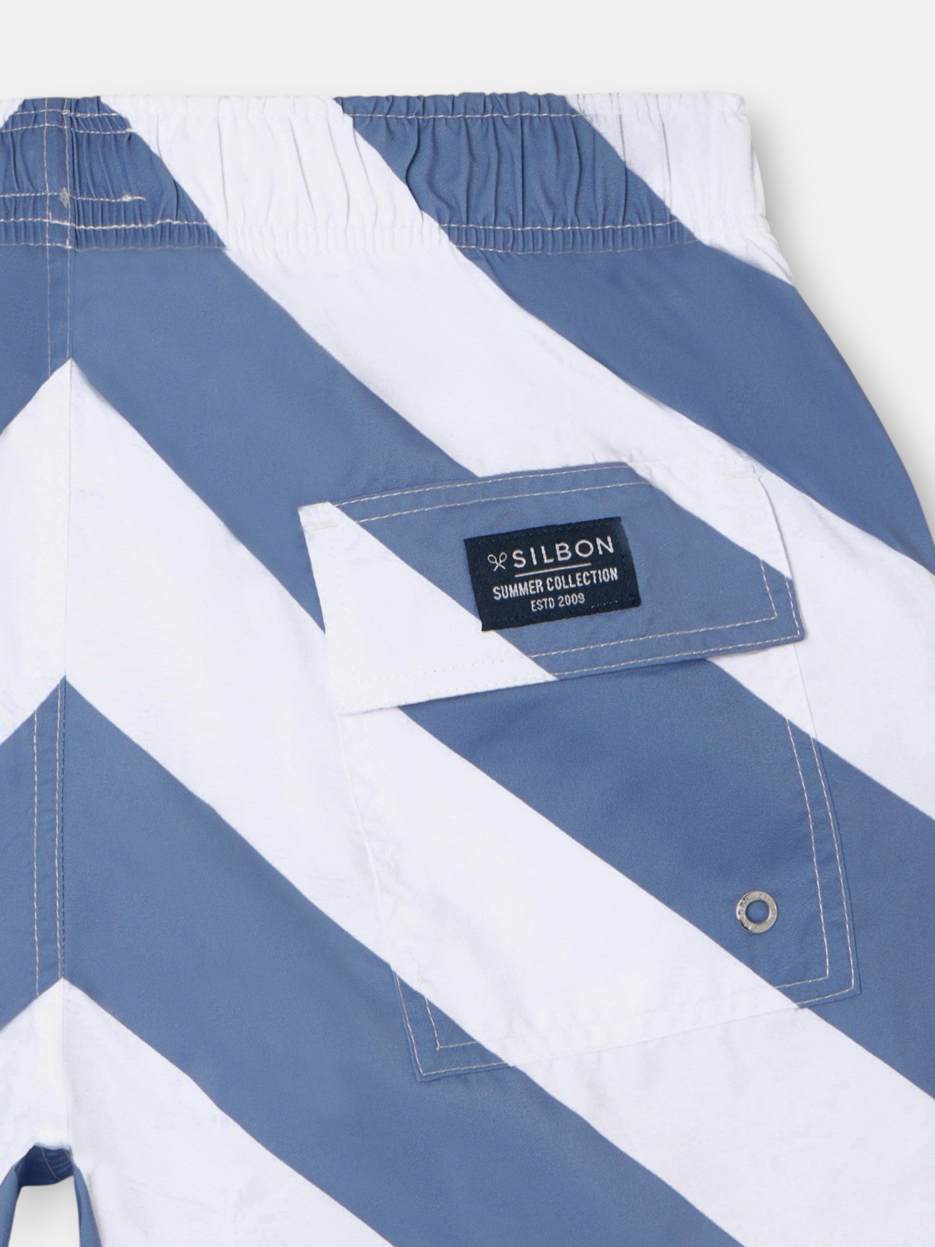 Bañador franjas azules