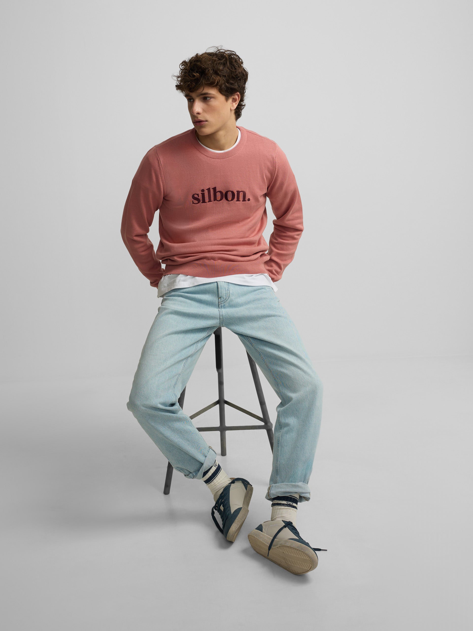 Camisola Silbon meia coral