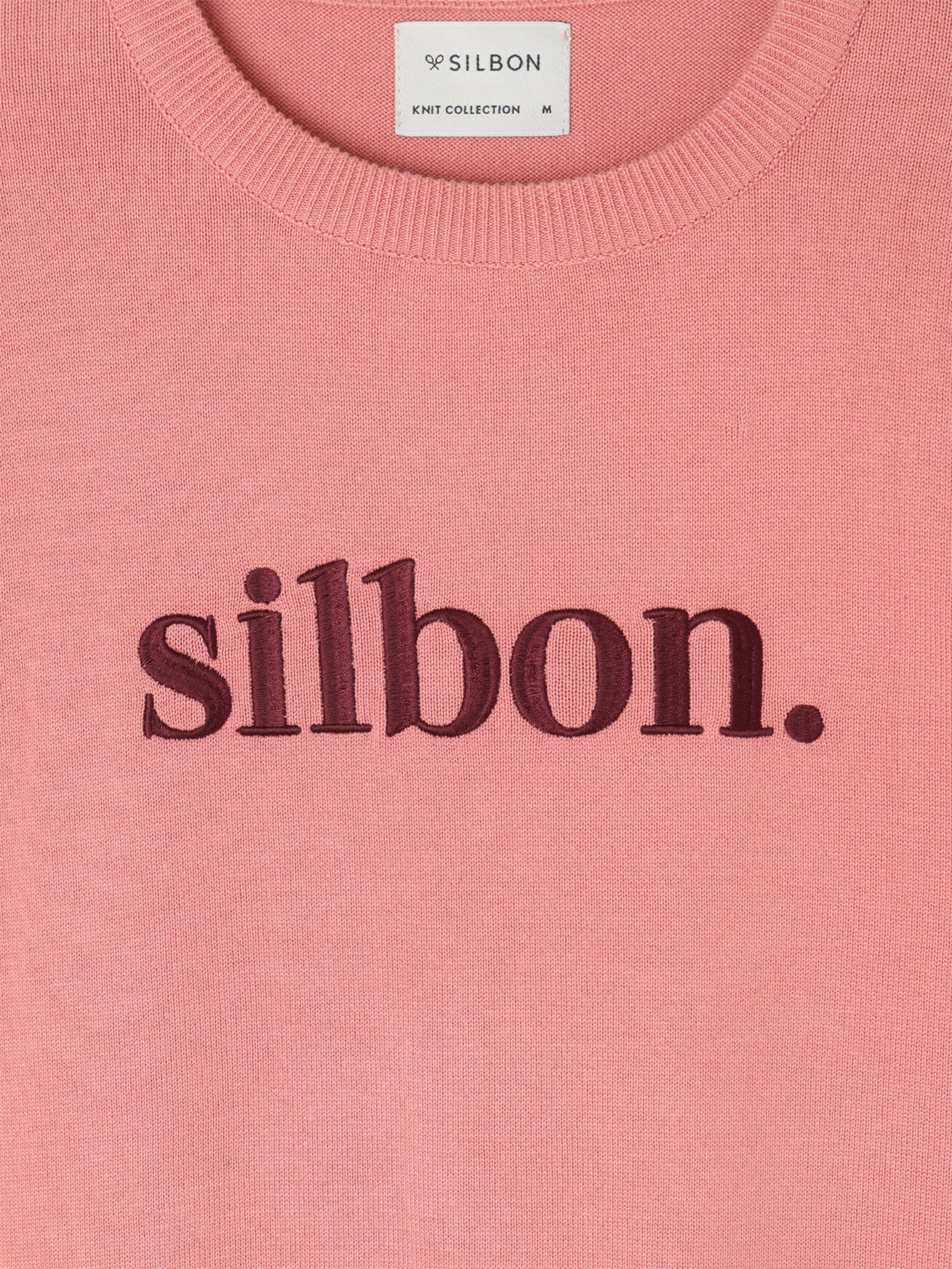 Camisola Silbon meia coral