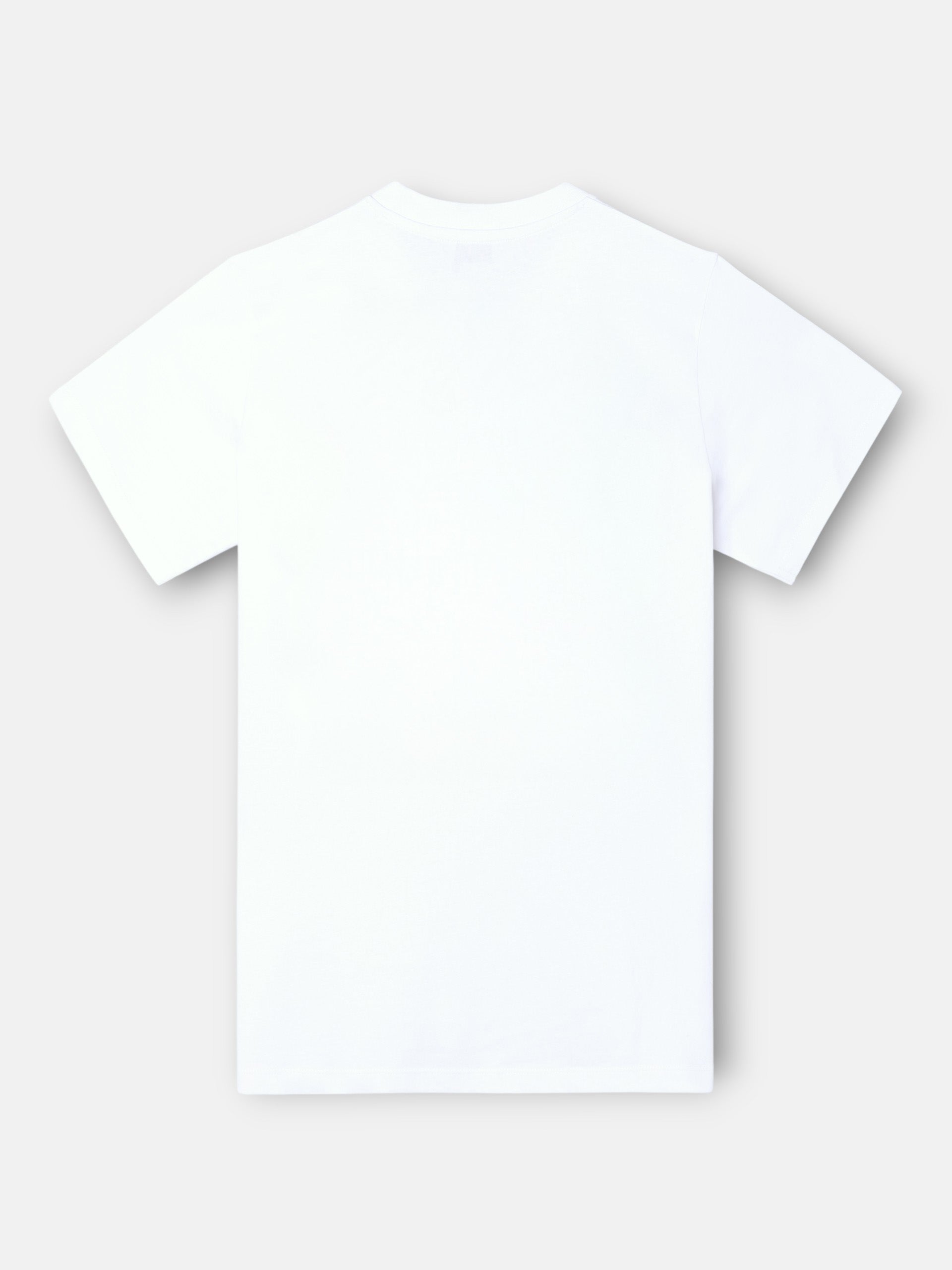 Camiseta bolsillo etnico blanco