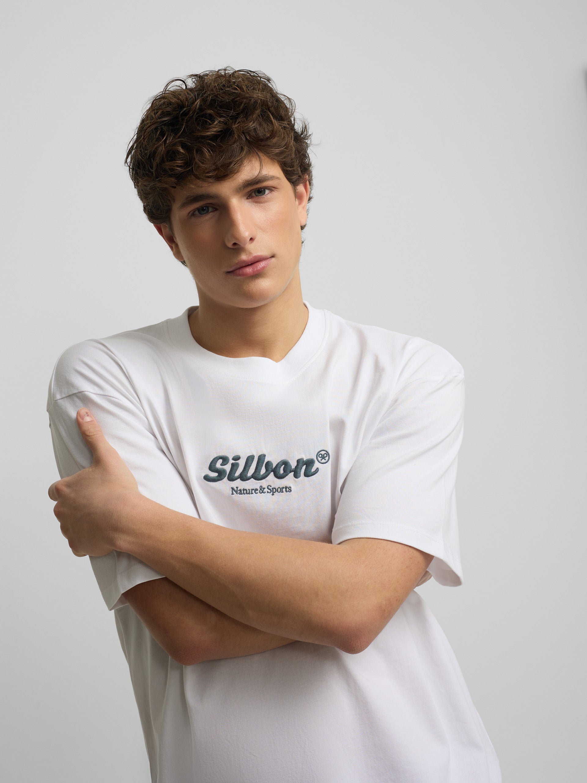 Camiseta Silbon nature blanco