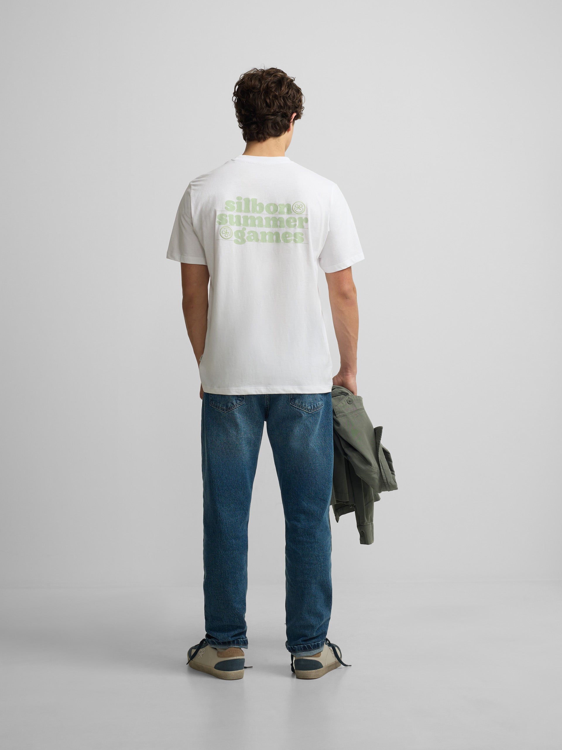 Camiseta summer games blanco