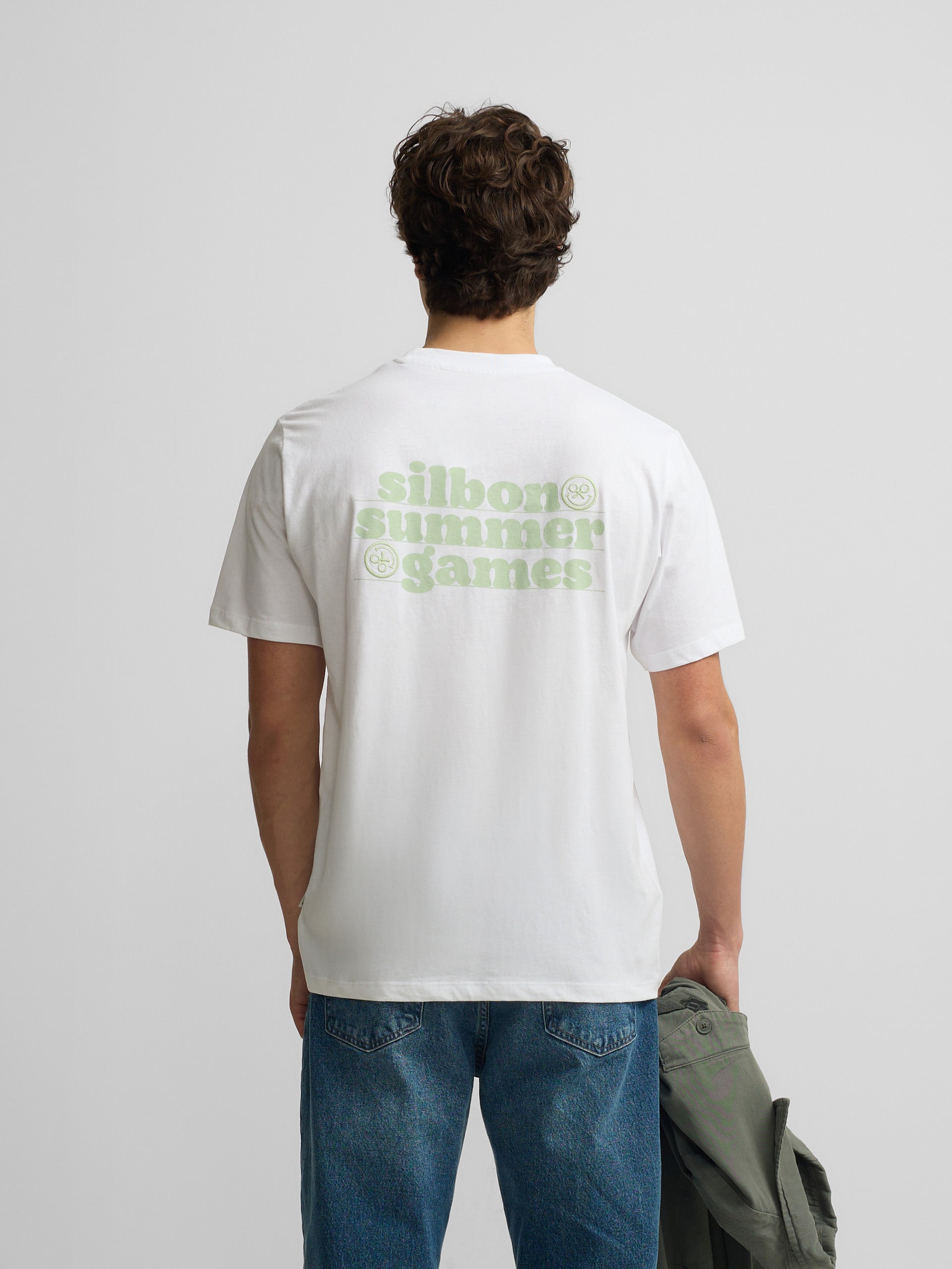 Camiseta summer games blanco