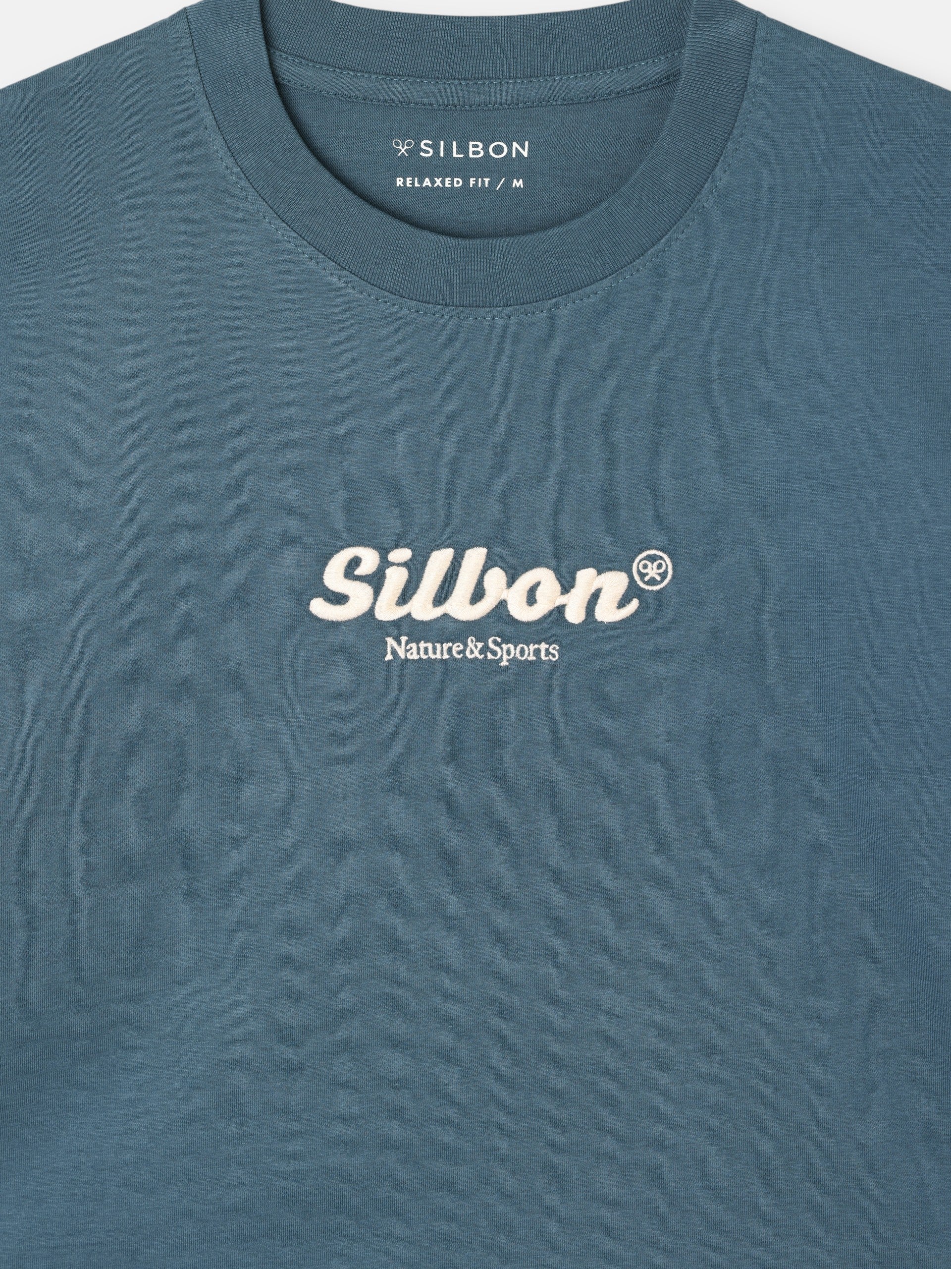 Camiseta Silbon nature petroleo