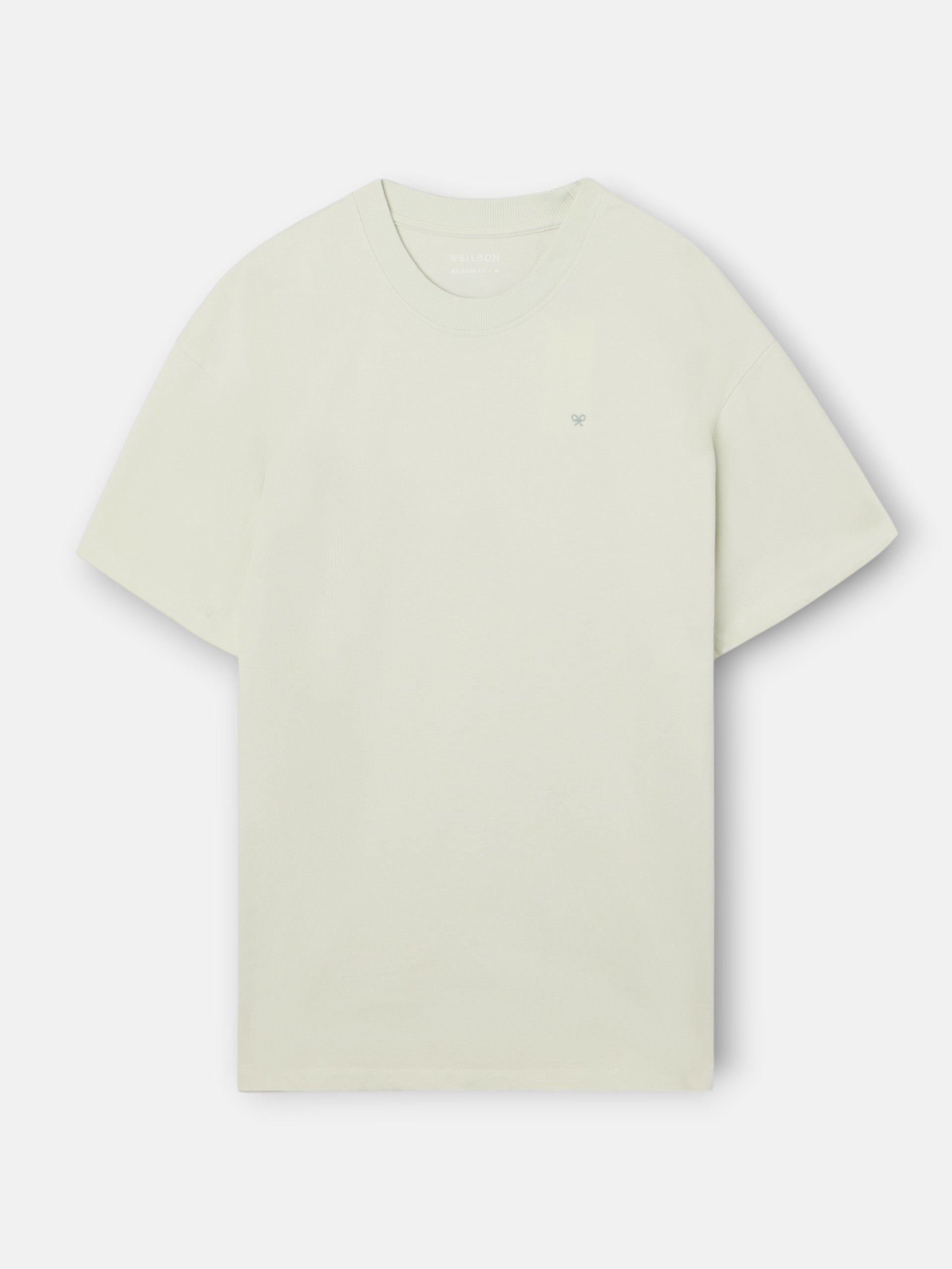 T-shirt coupe décontractée plans de surf vert clair