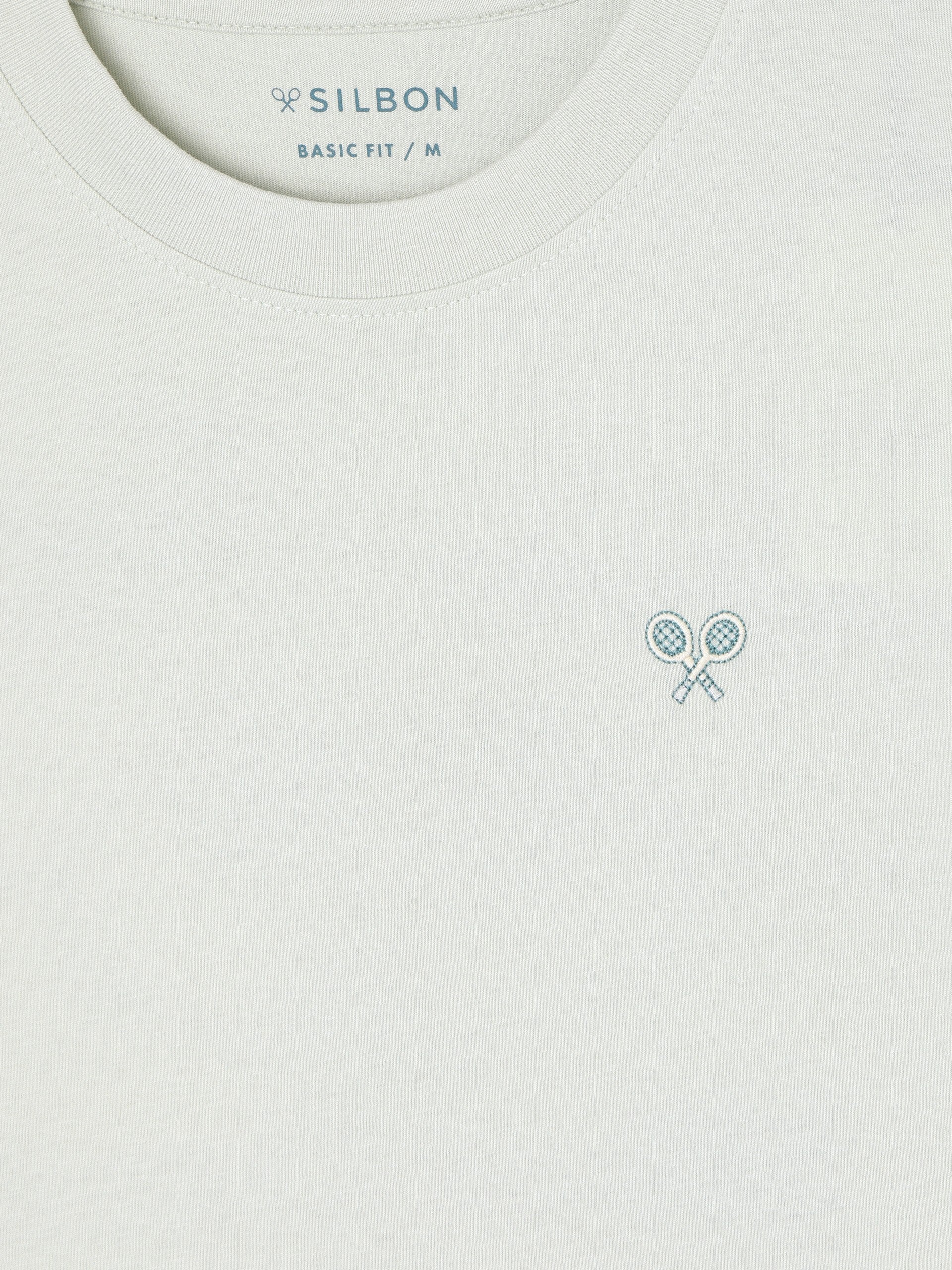 Camiseta apres tennis verde claro