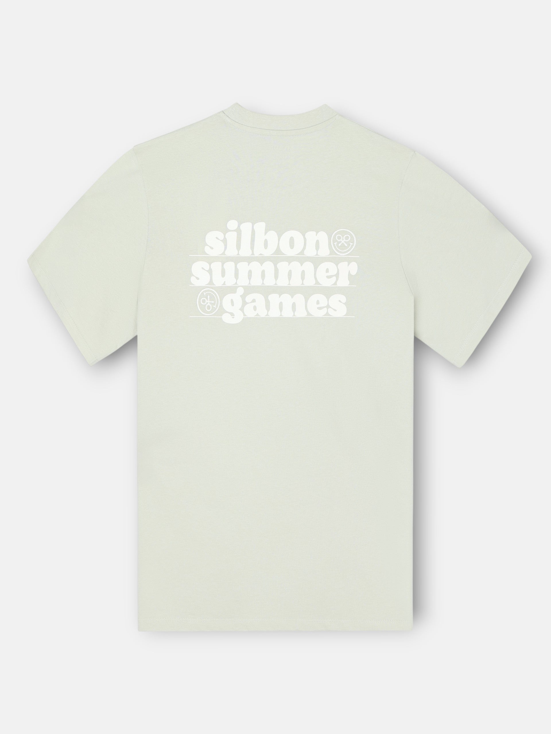 Camiseta summer games verde claro