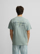 Camiseta slow summer verde gris