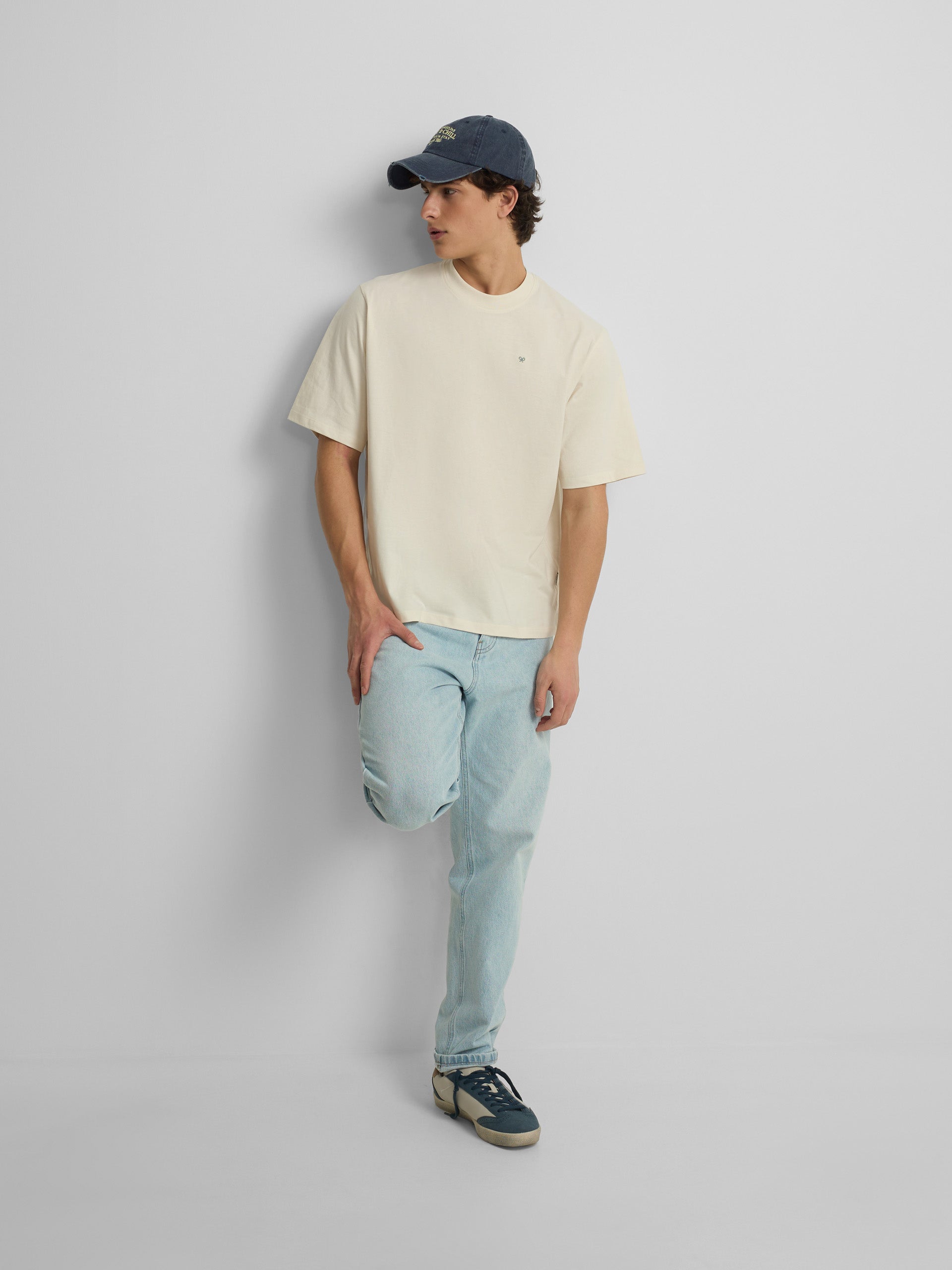 Camiseta special fit le champs crema