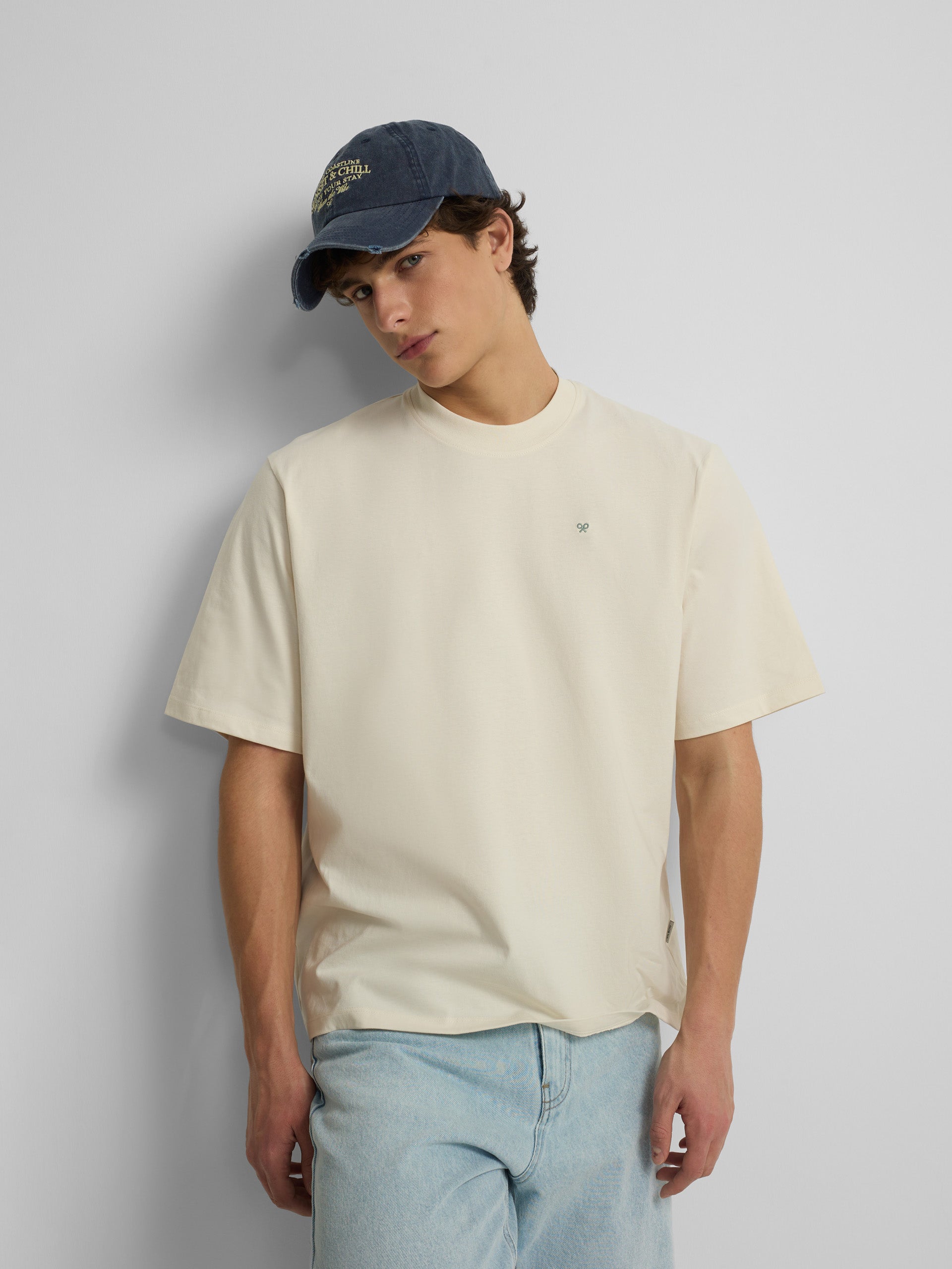 Camiseta special fit le champs crema
