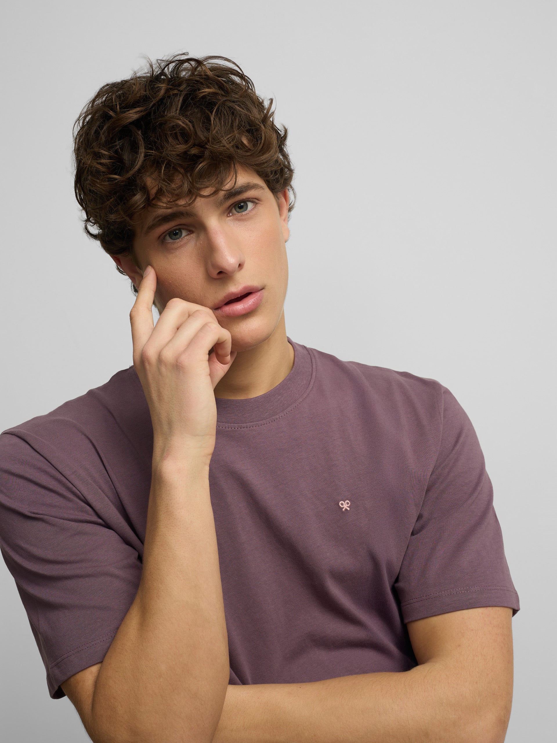 Camiseta slow summer purpura