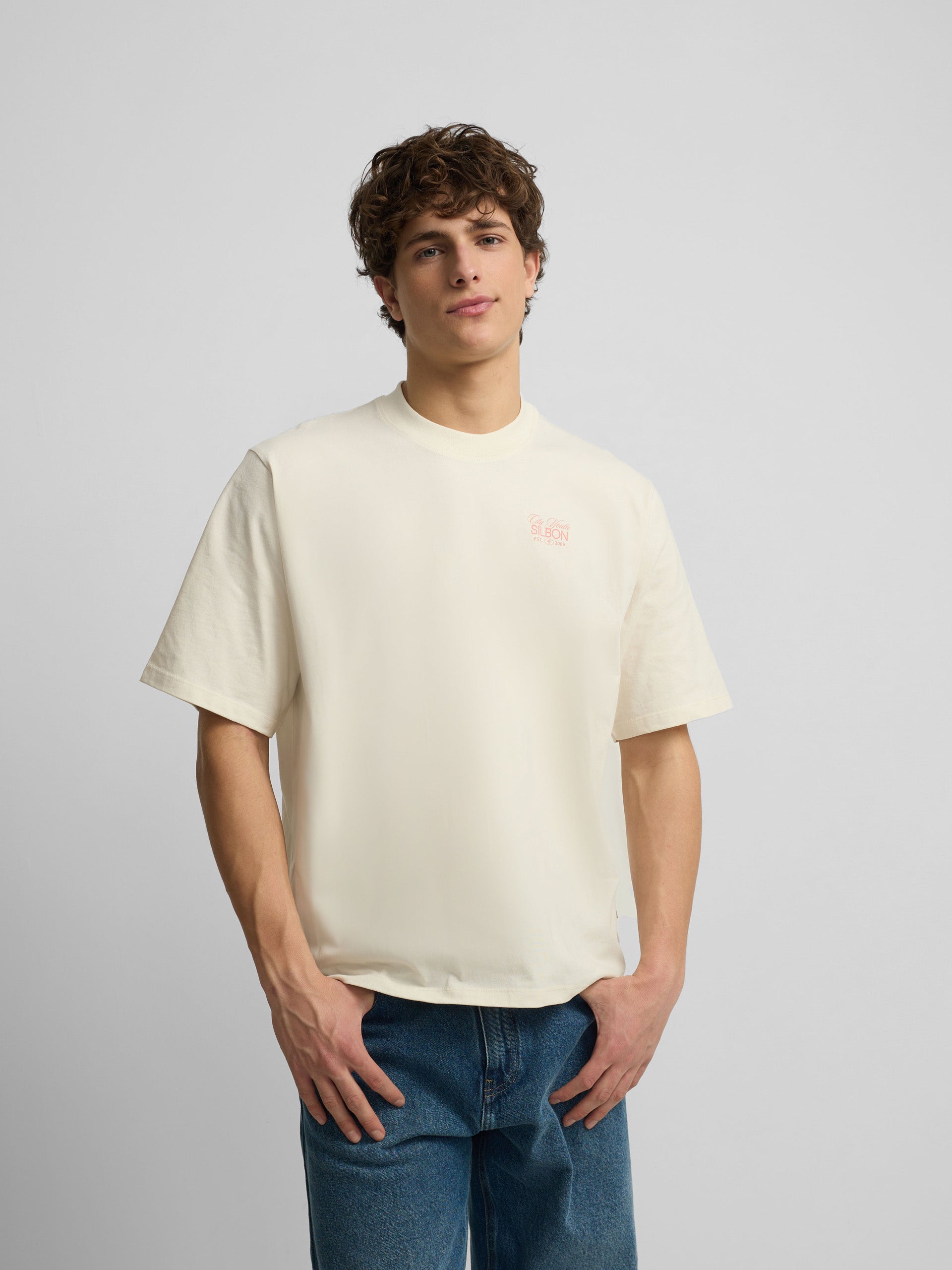Camiseta special fit city youth crema