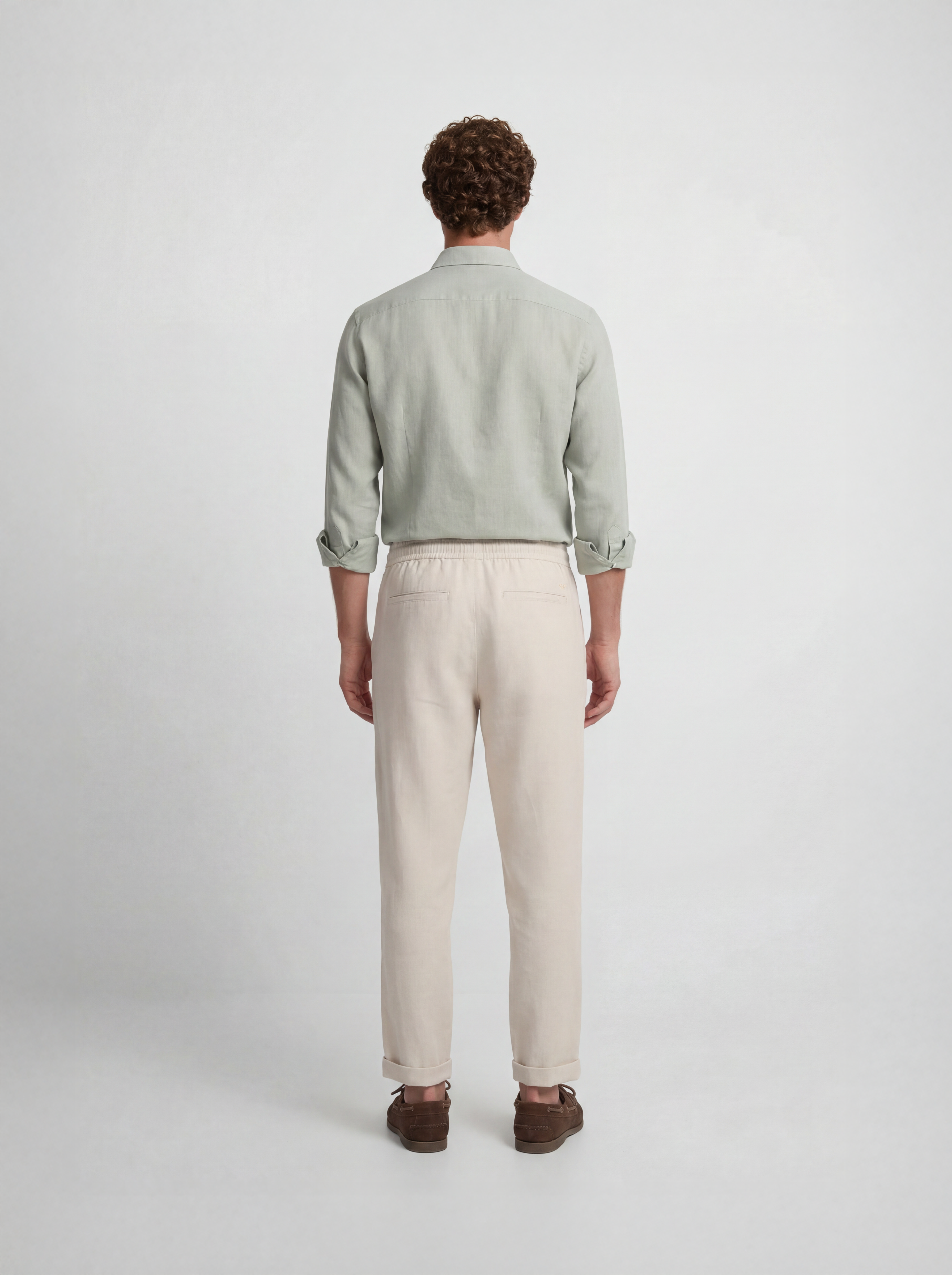 Pantalon sport jogger lino piedra