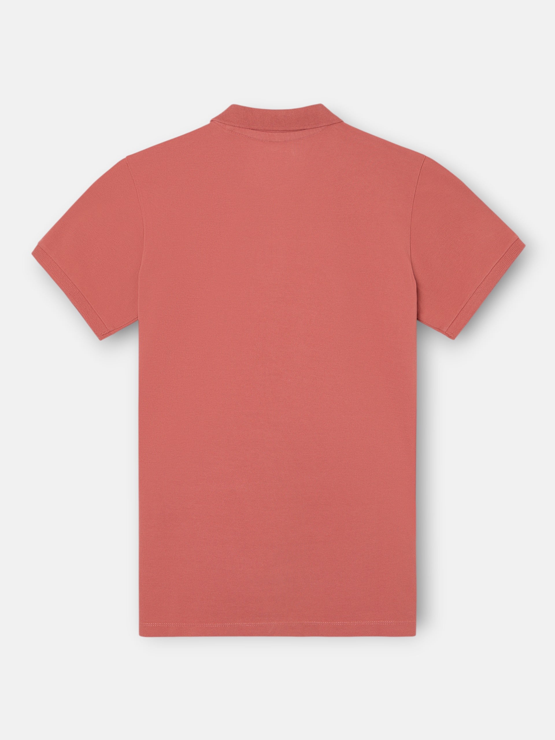 Polo manga corta smile coral