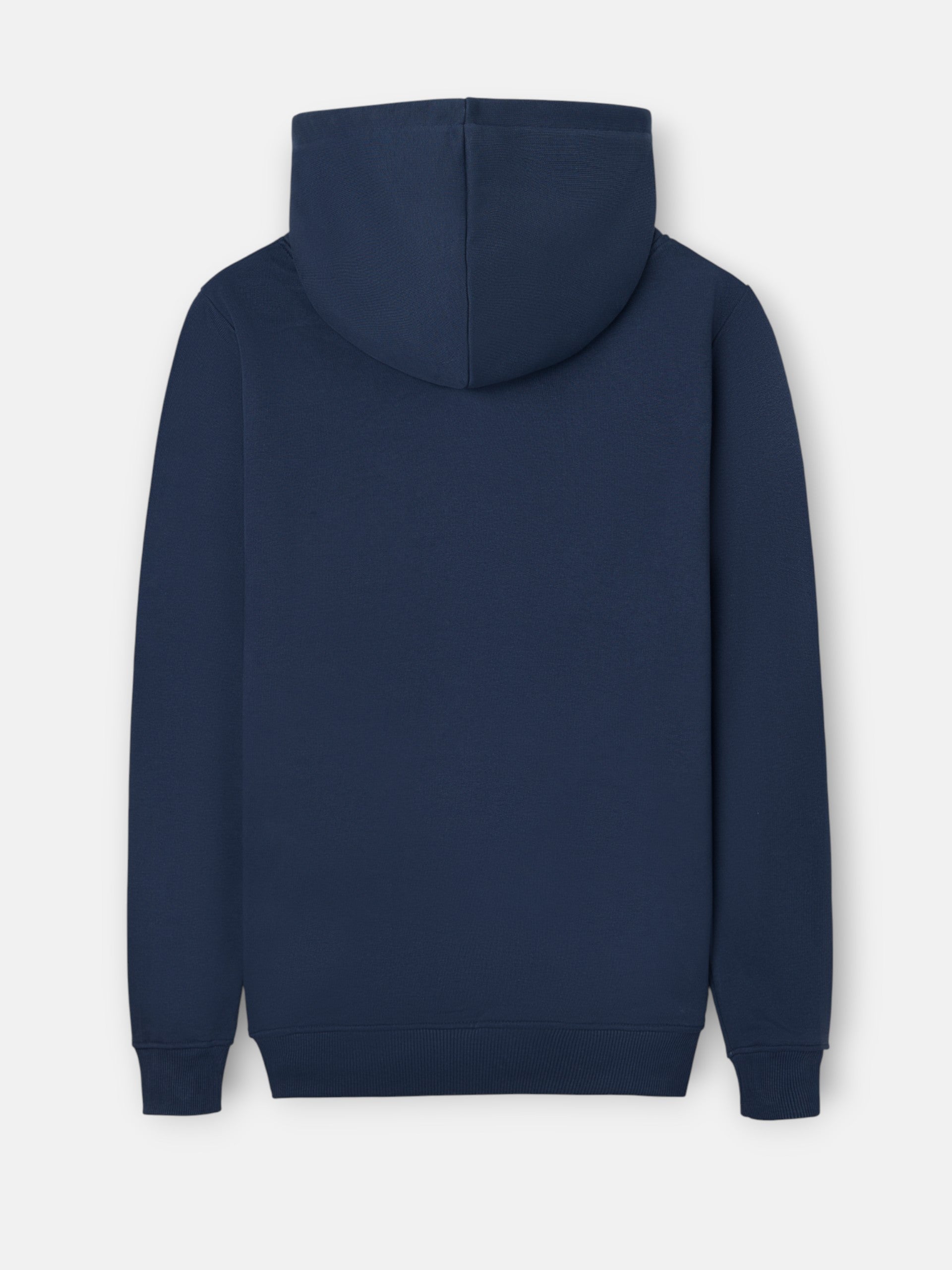 Silbon navy blue half racket hoodie