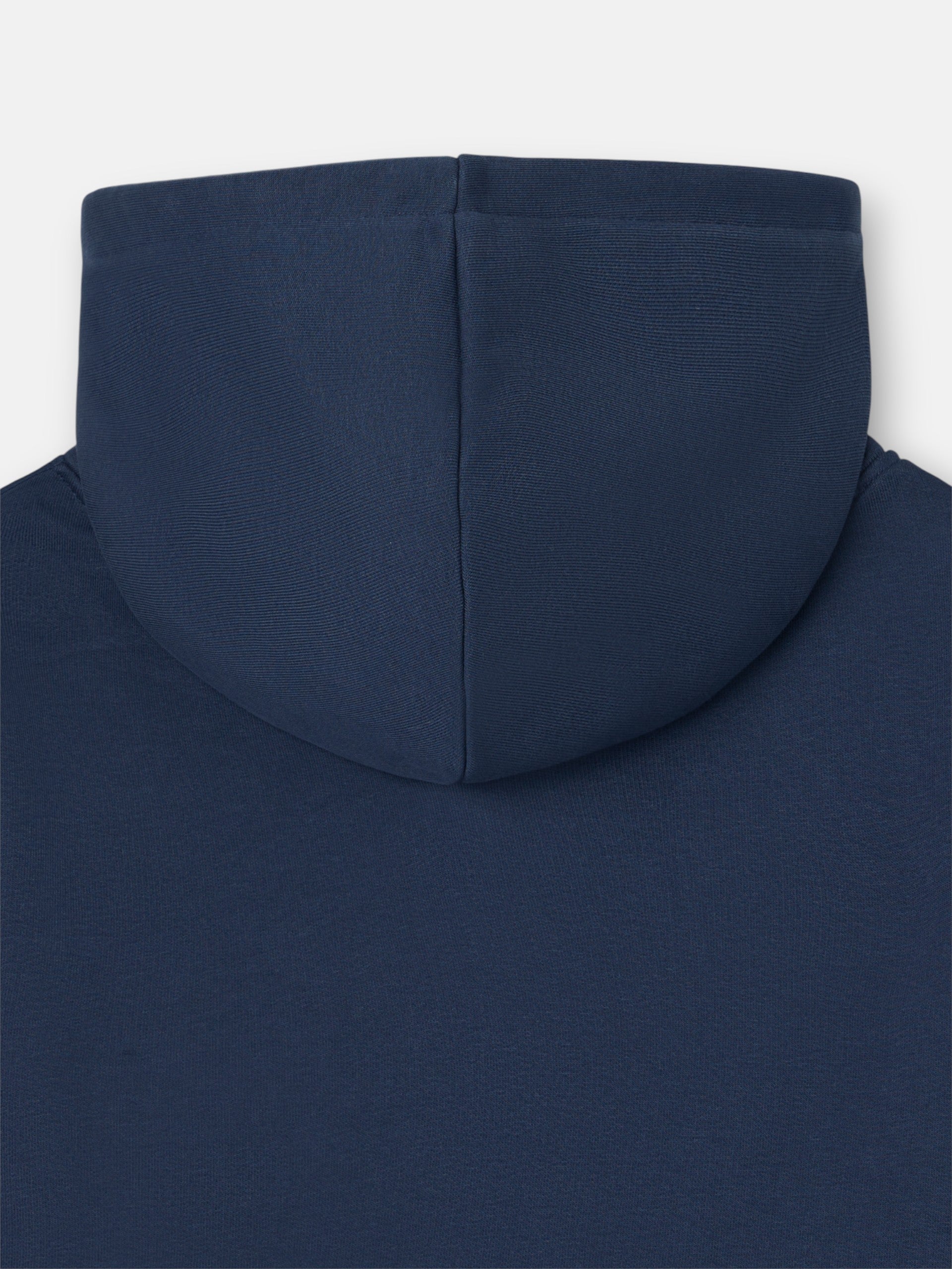 Silbon navy blue half racket hoodie