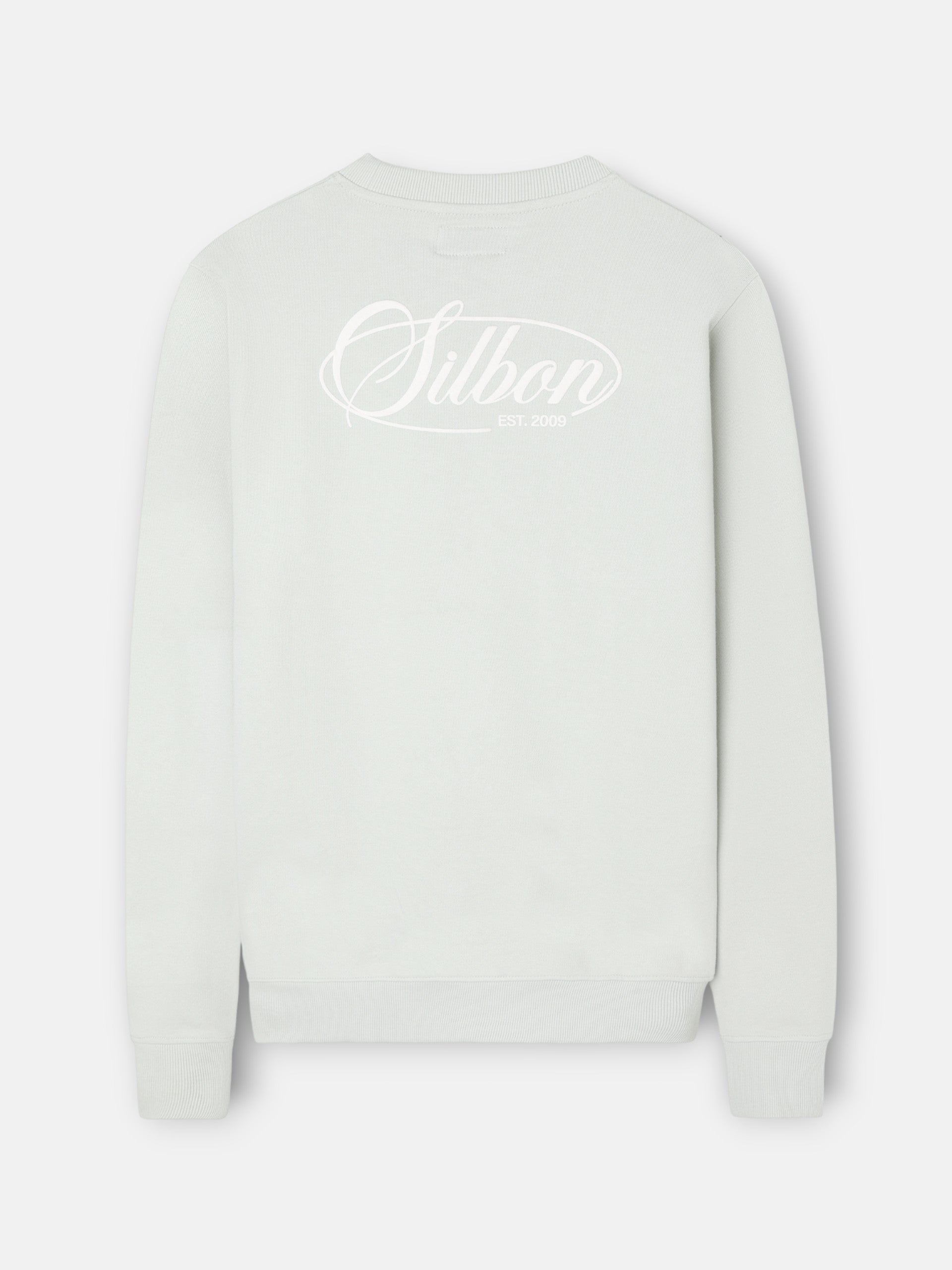 Silbon summer light green sweatshirt