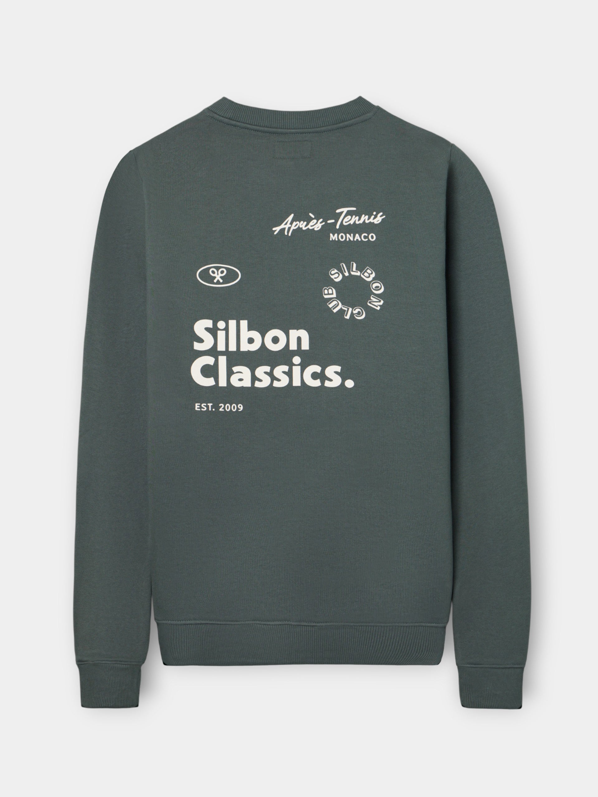 Sudadera Silbon classics verde oscuro