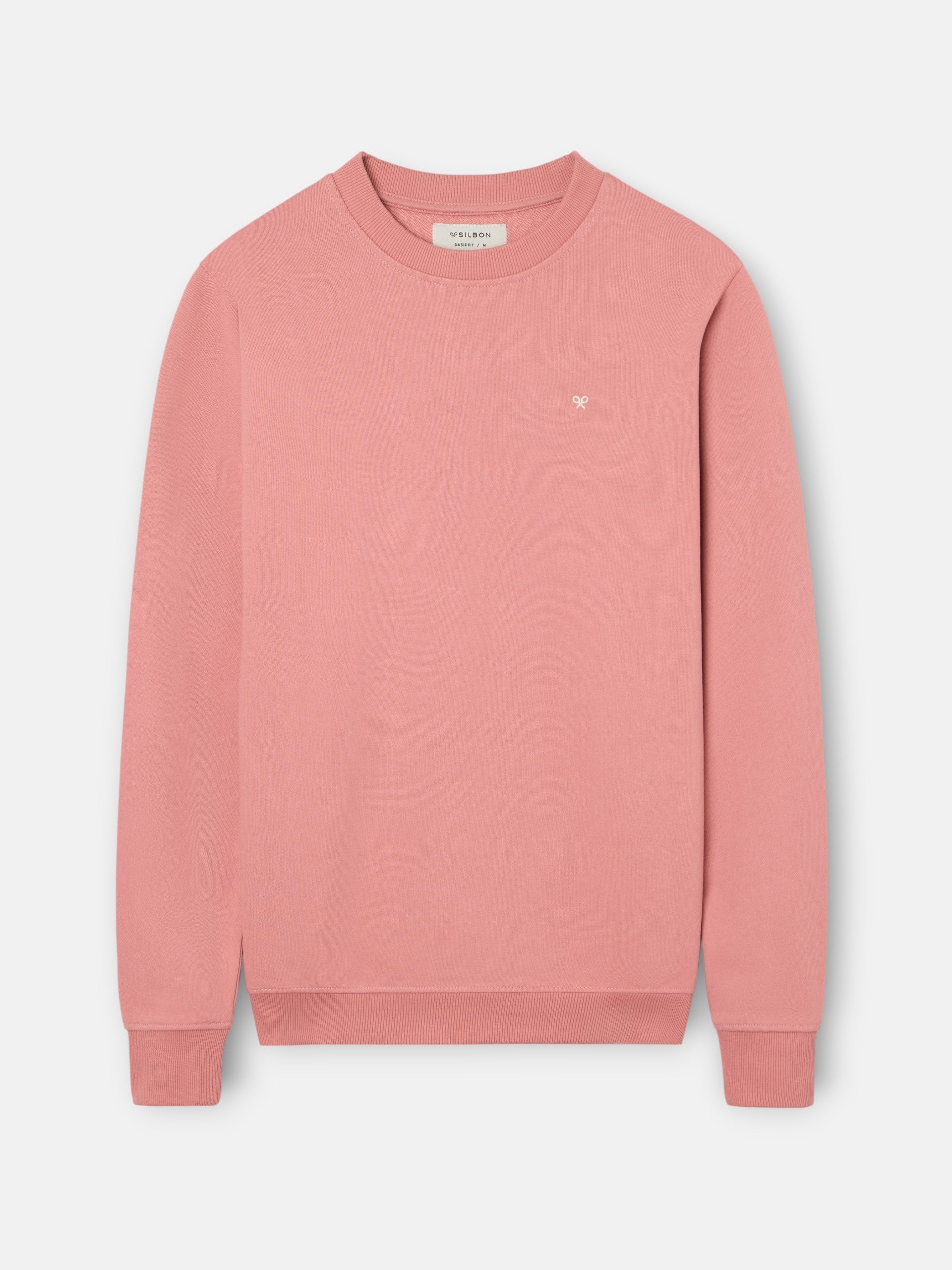 Silbon summer coral sweatshirt