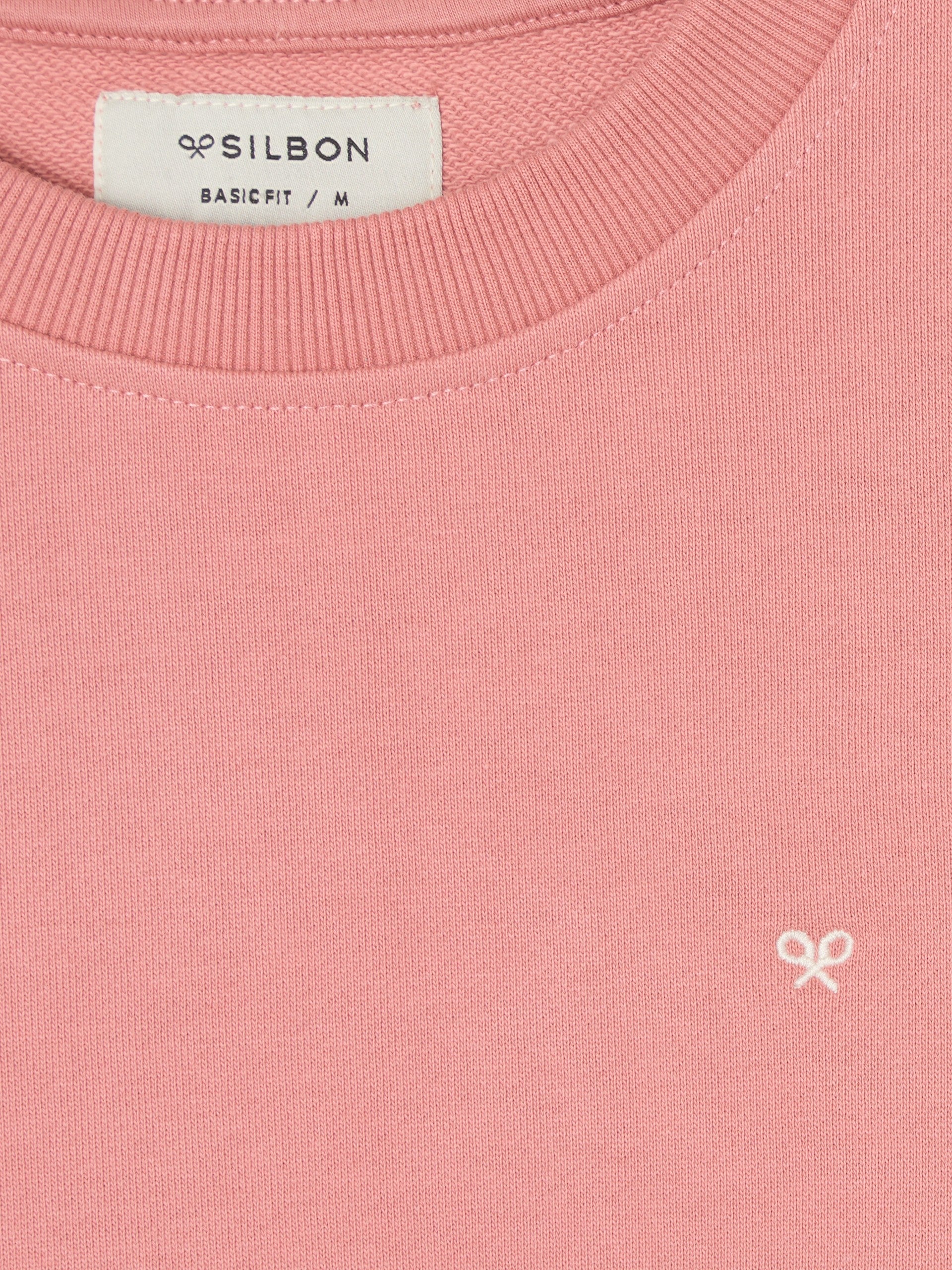Silbon summer coral sweatshirt