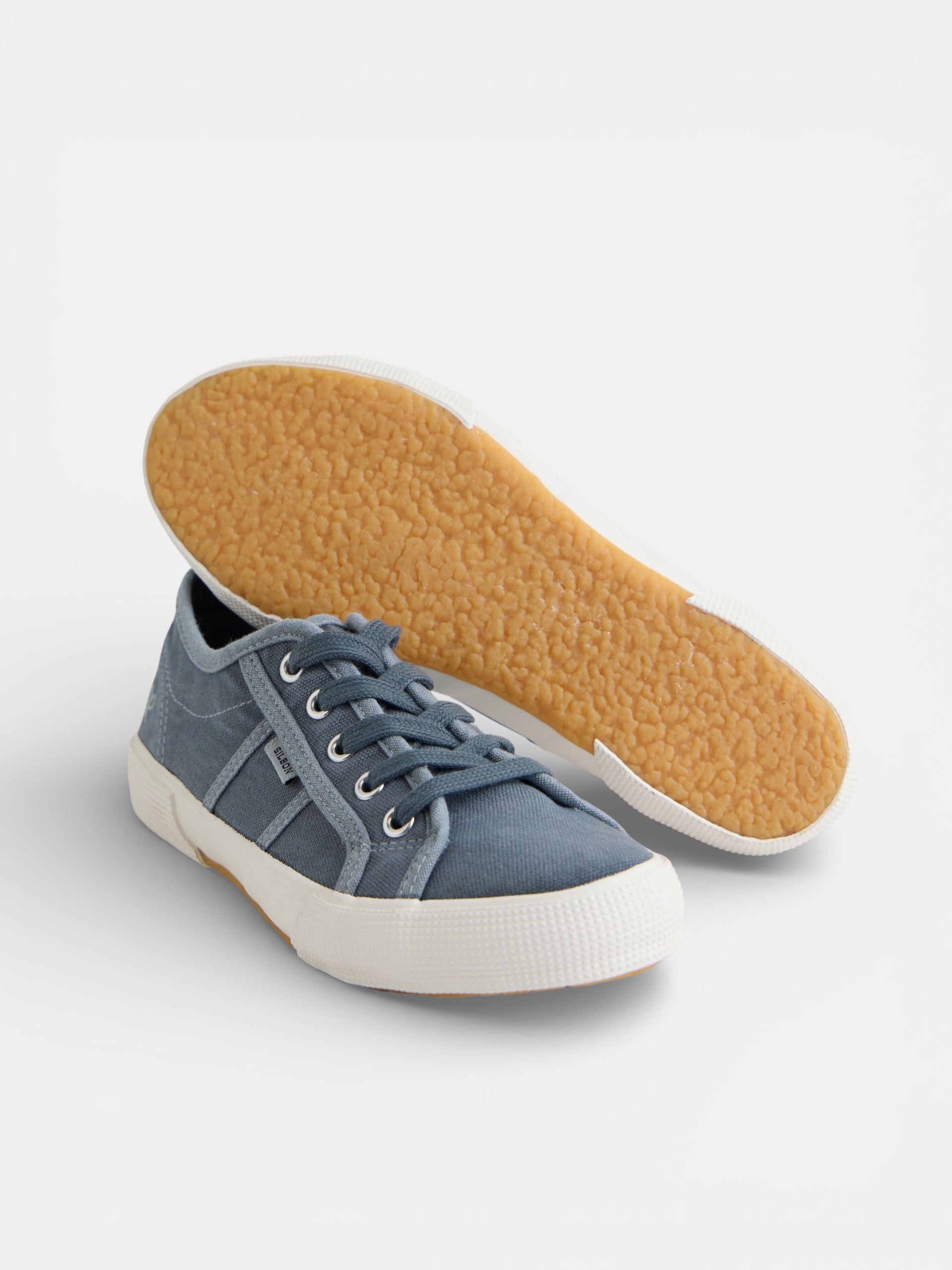 Zapatilla denim azul
