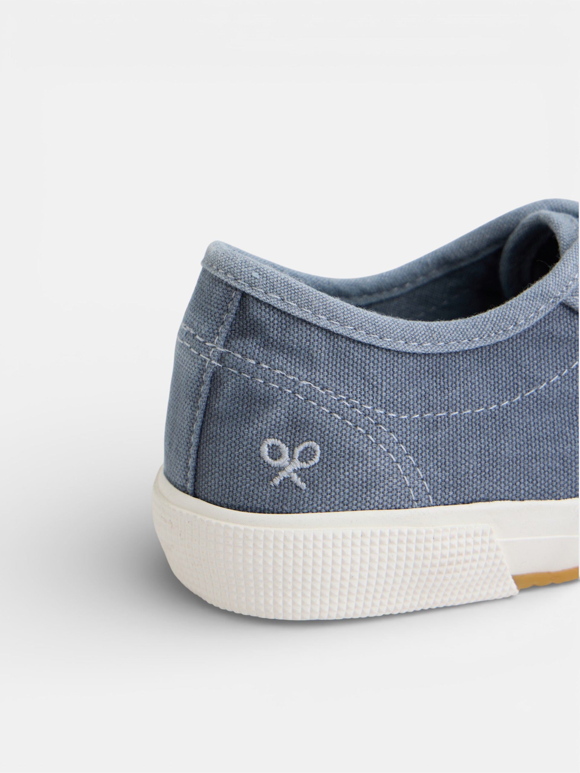 Zapatilla denim azul