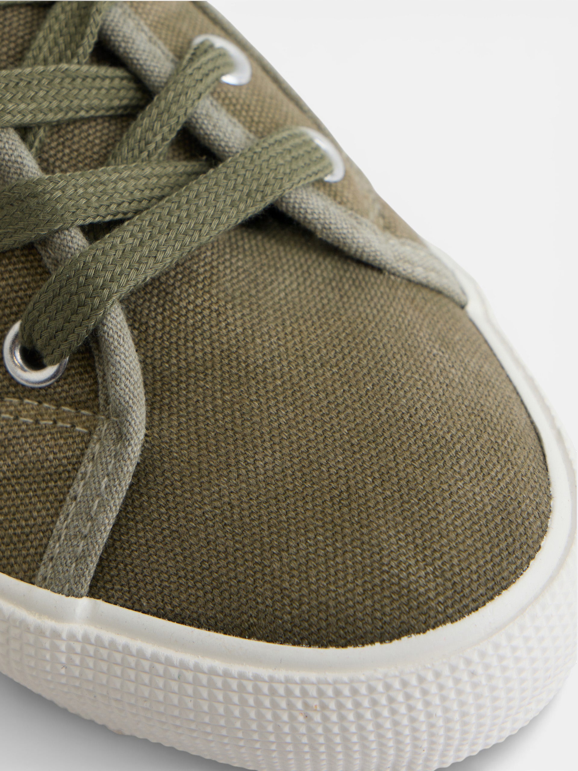 Zapatilla denim verde