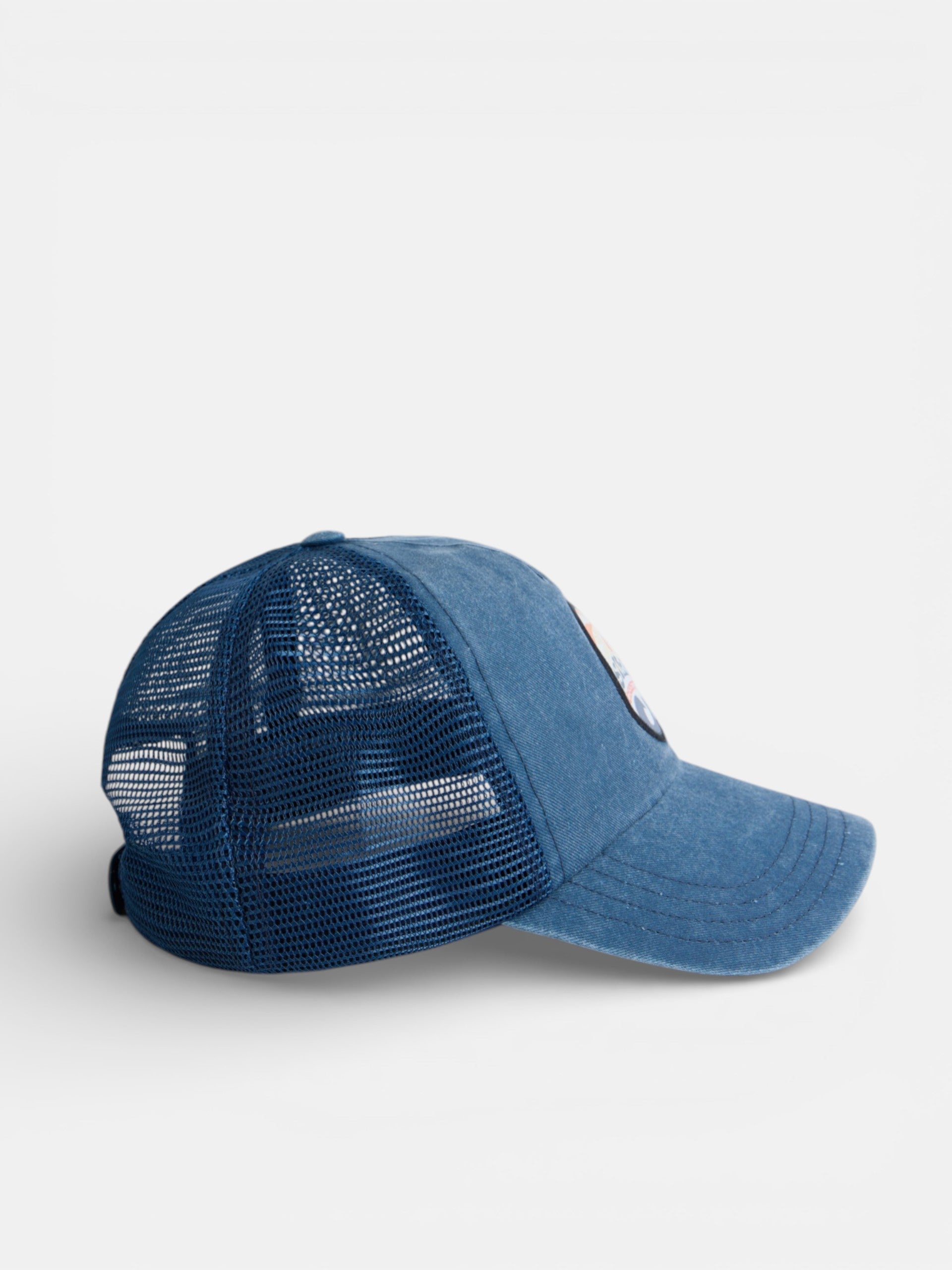 Navy blue chase the vibe trucker cap