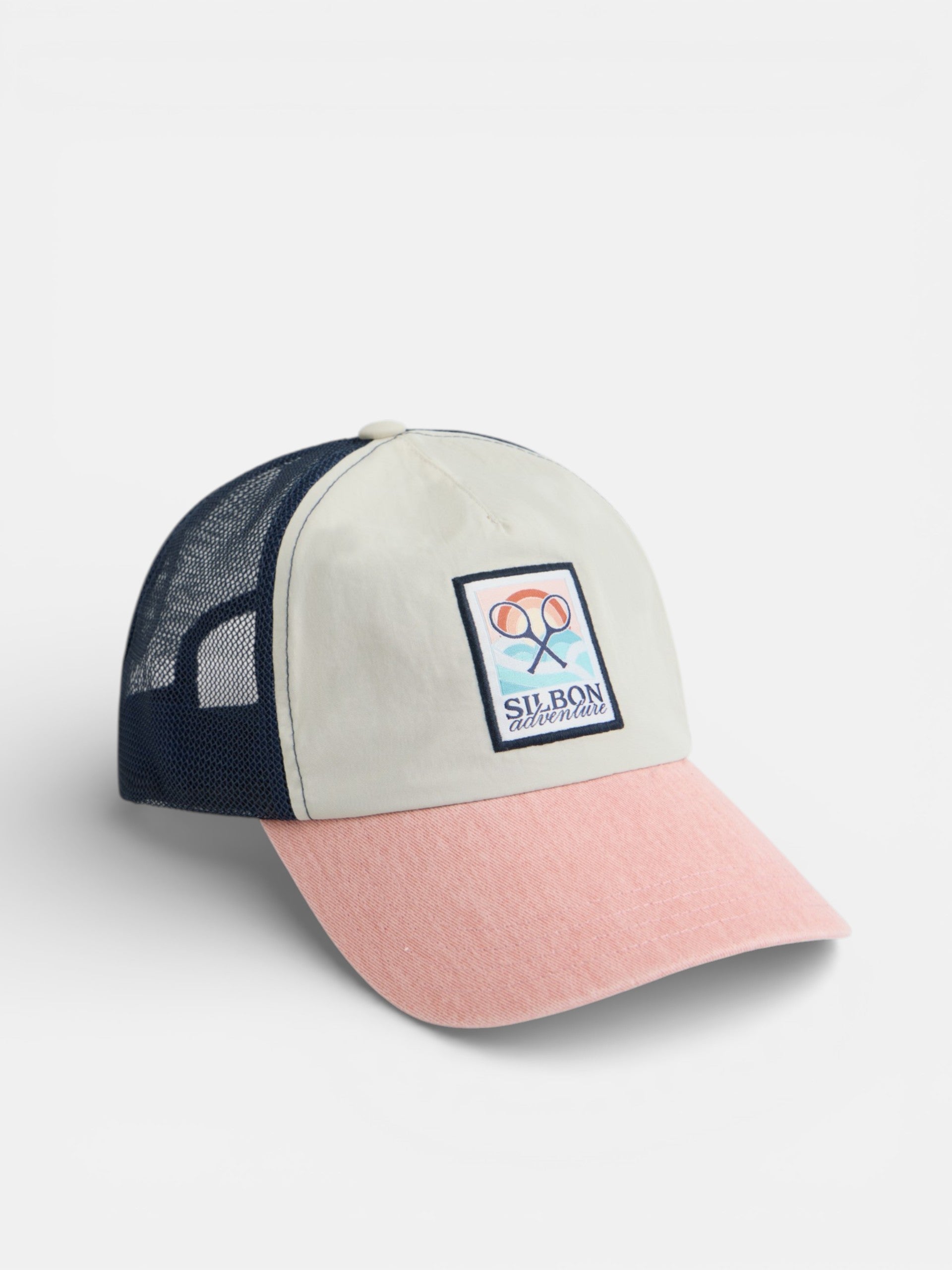 Silbon adventure stone trucker cap
