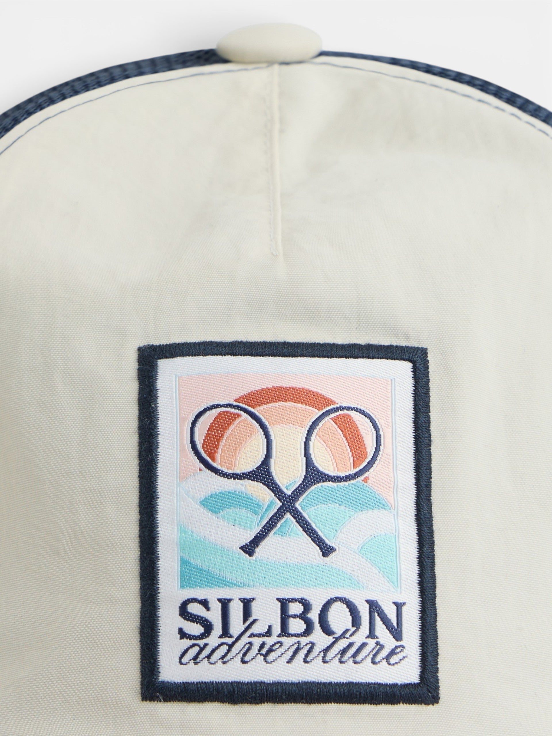 Silbon adventure stone trucker cap