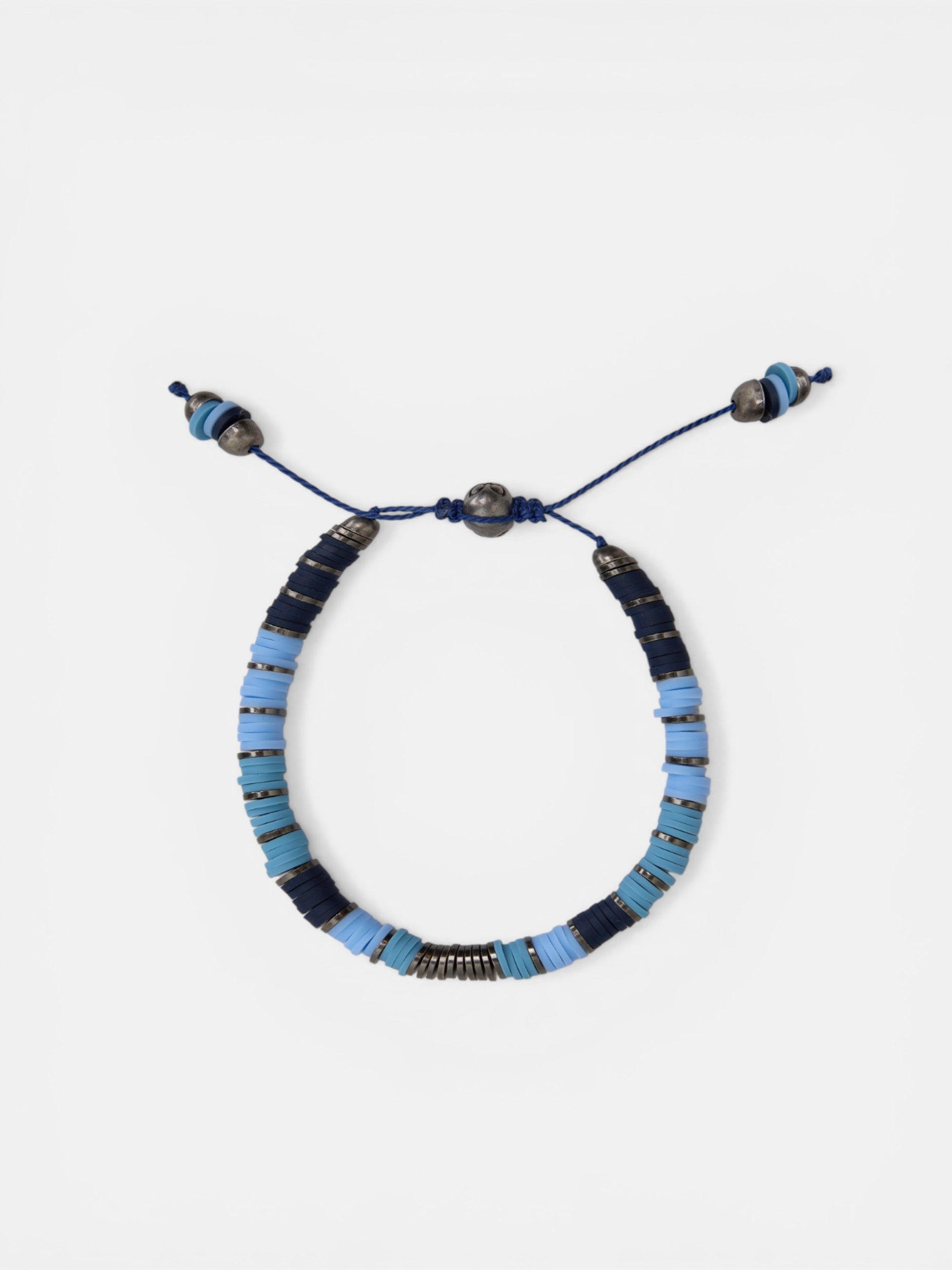 Pulseira cilindro raquete azul