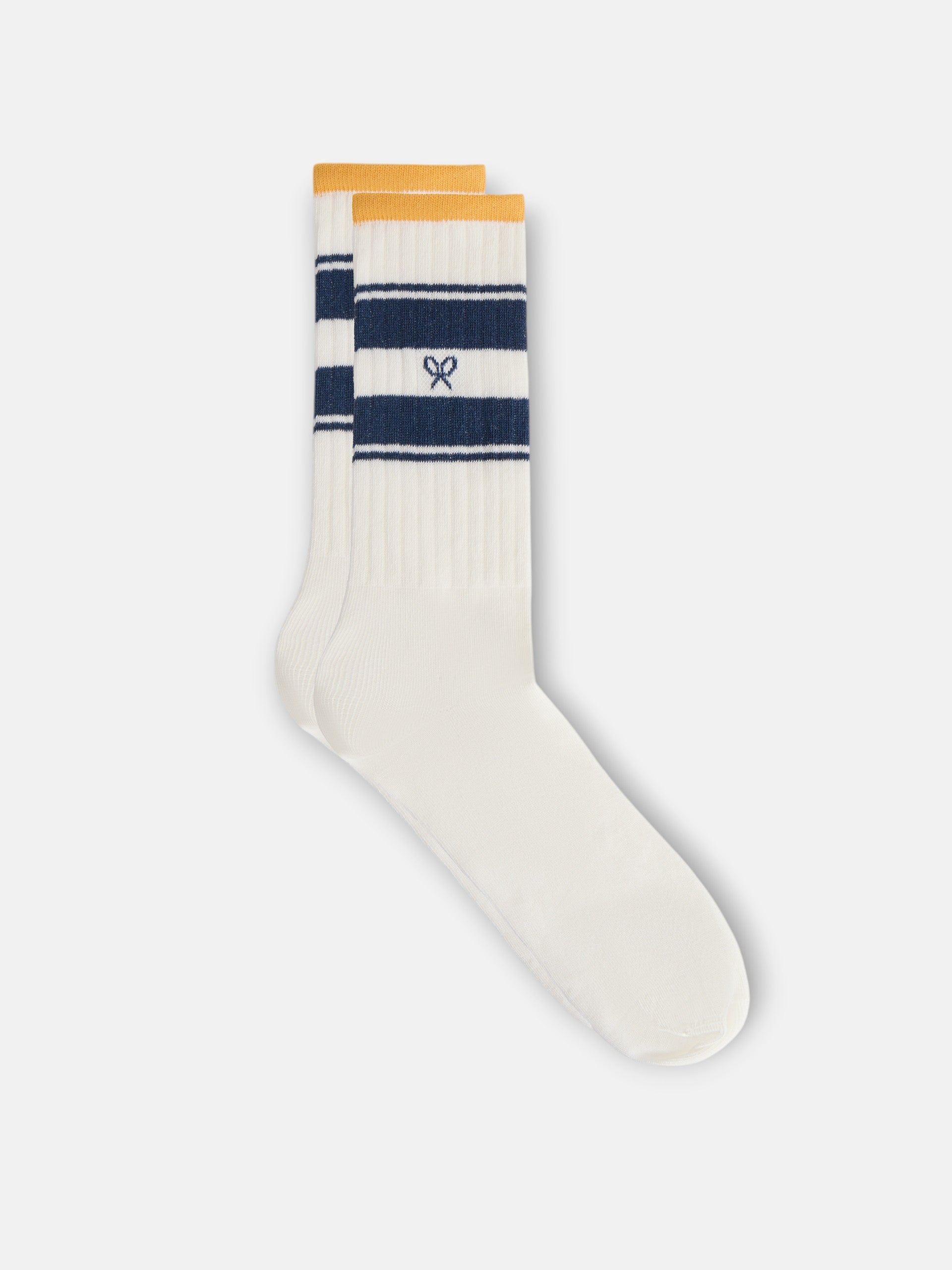 SB racket blue striped sock
