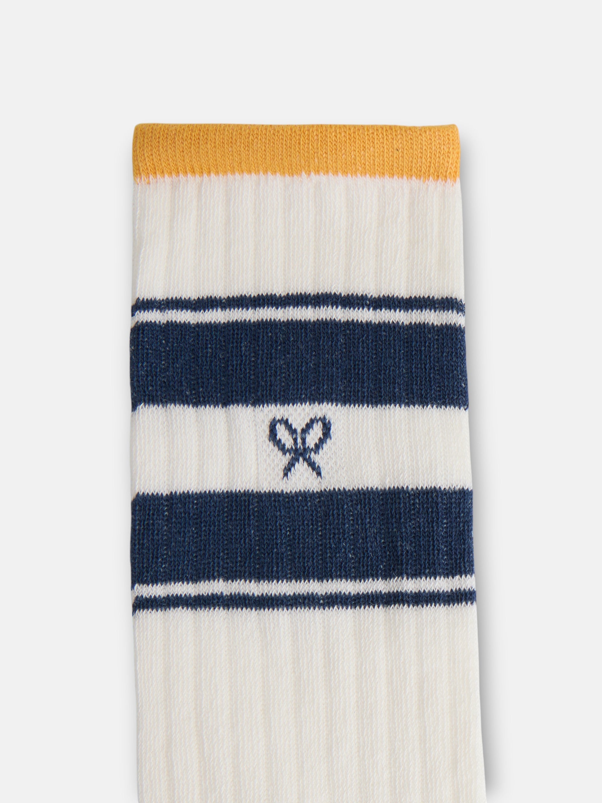 SB racket blue striped sock