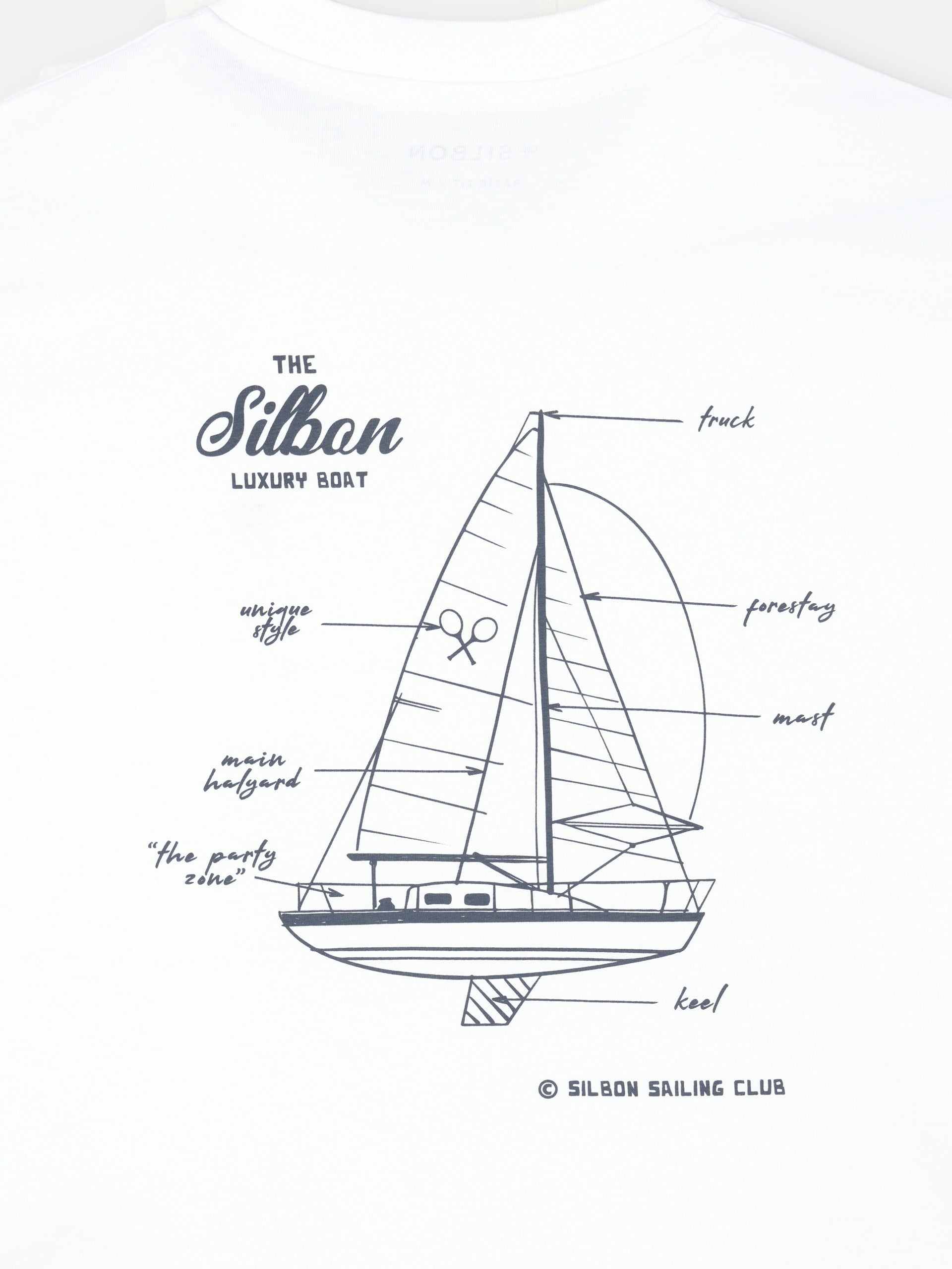 Camisola luxury boat branca