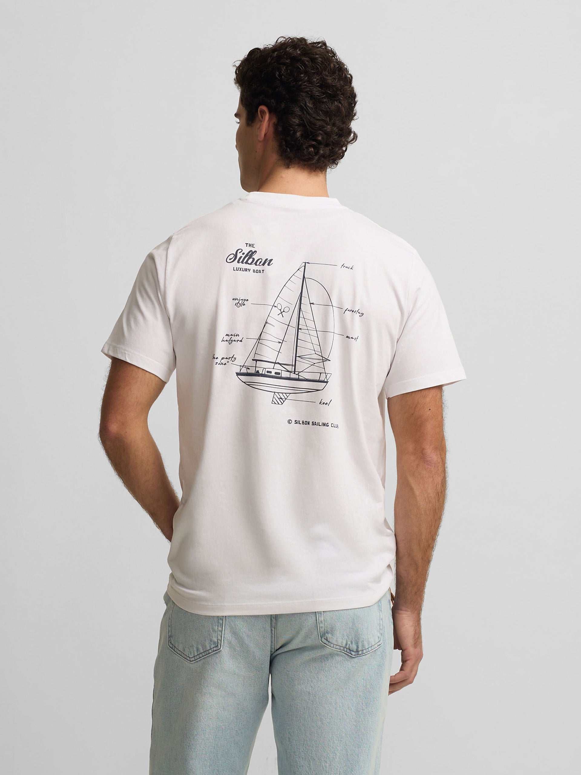 Camisola luxury boat branca