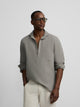 Polera lino lisa verde