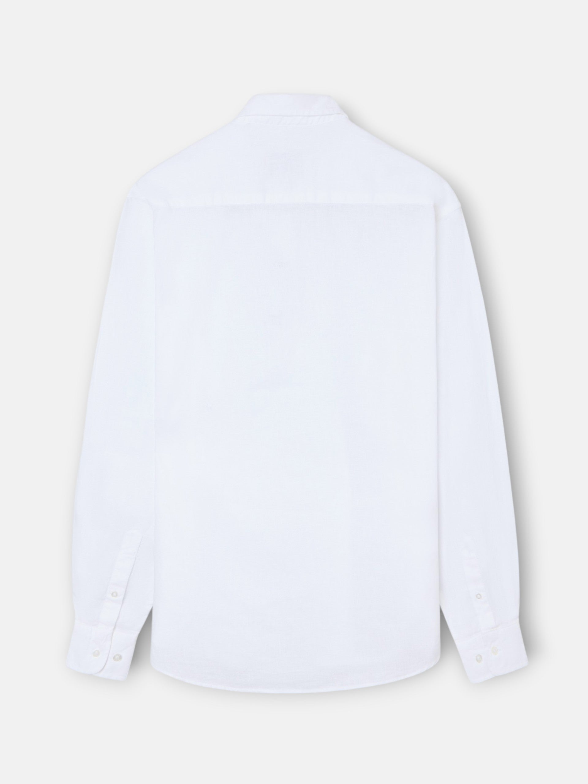 Polera sport lino blanca