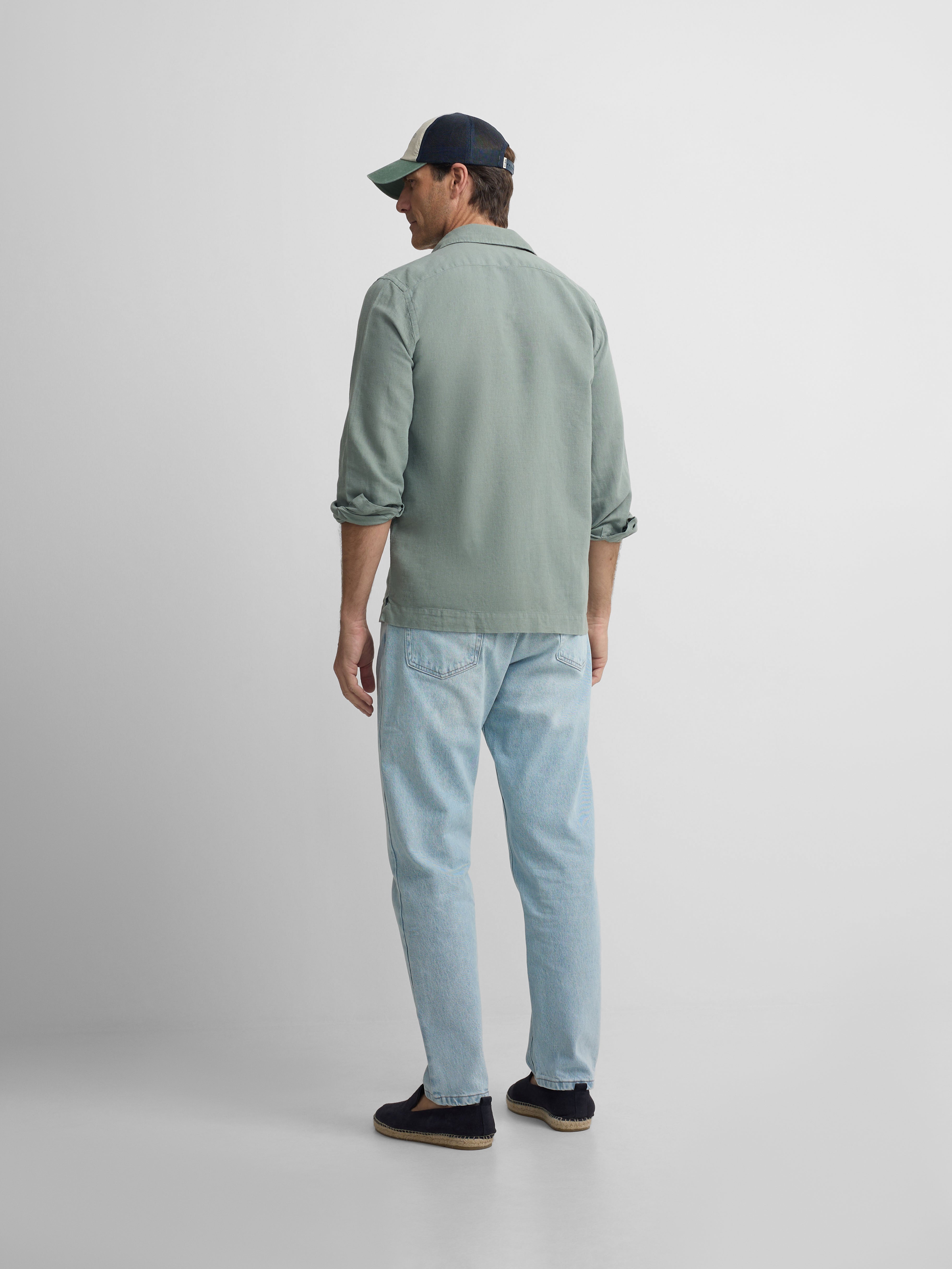 Camisa sport pockets verde medio
