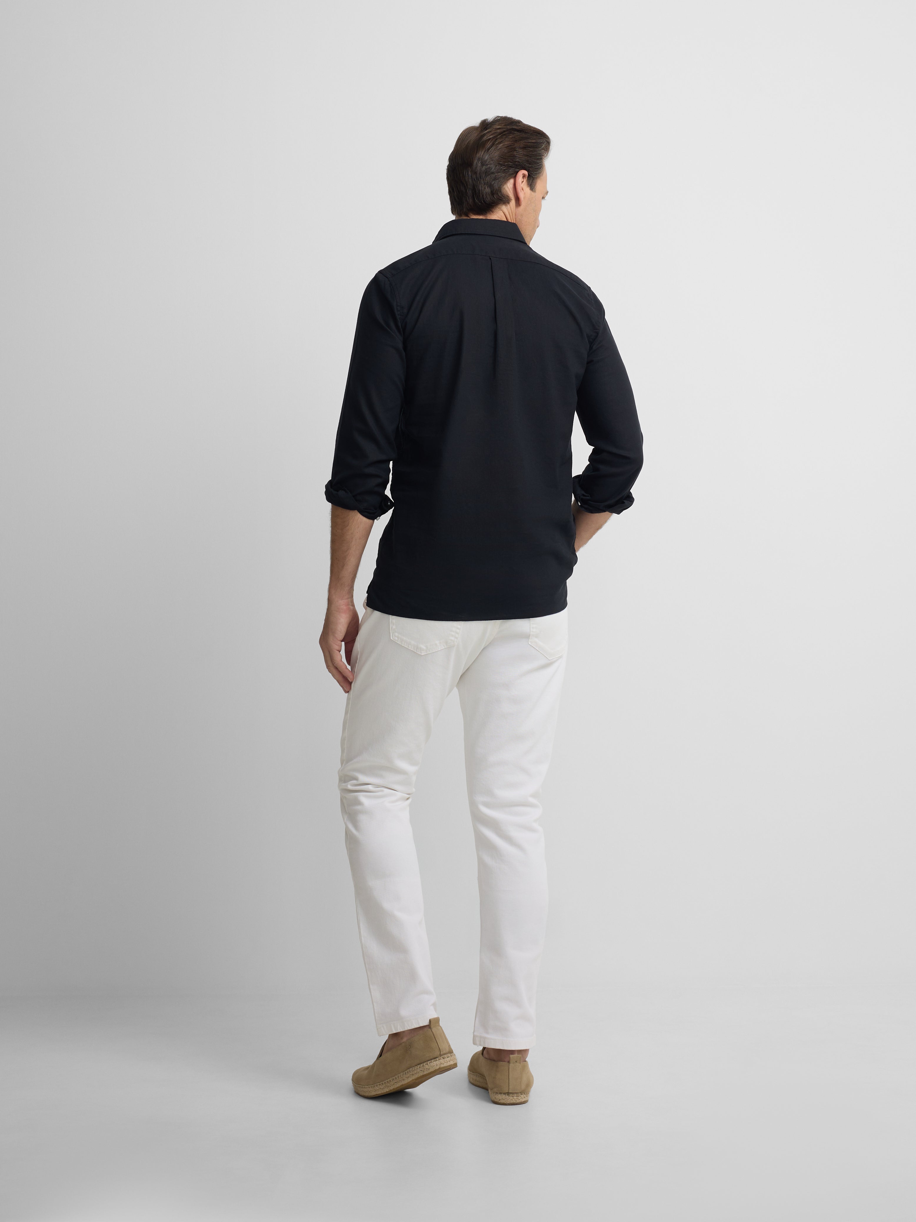 Polera sport lino negro