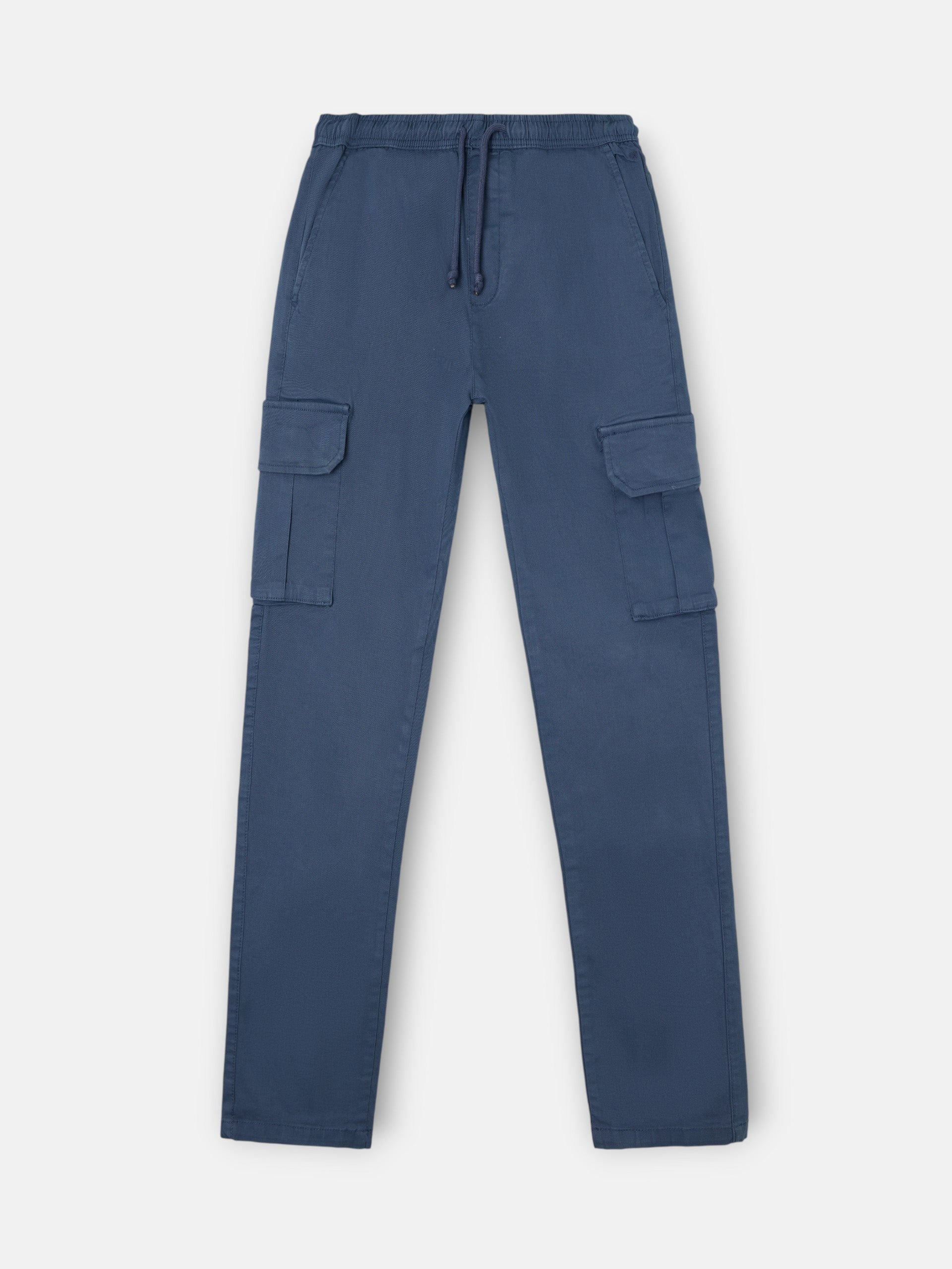 Pantalon sport jogger cargo azul indigo