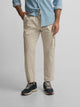Pantalon sport jogger cargo beige