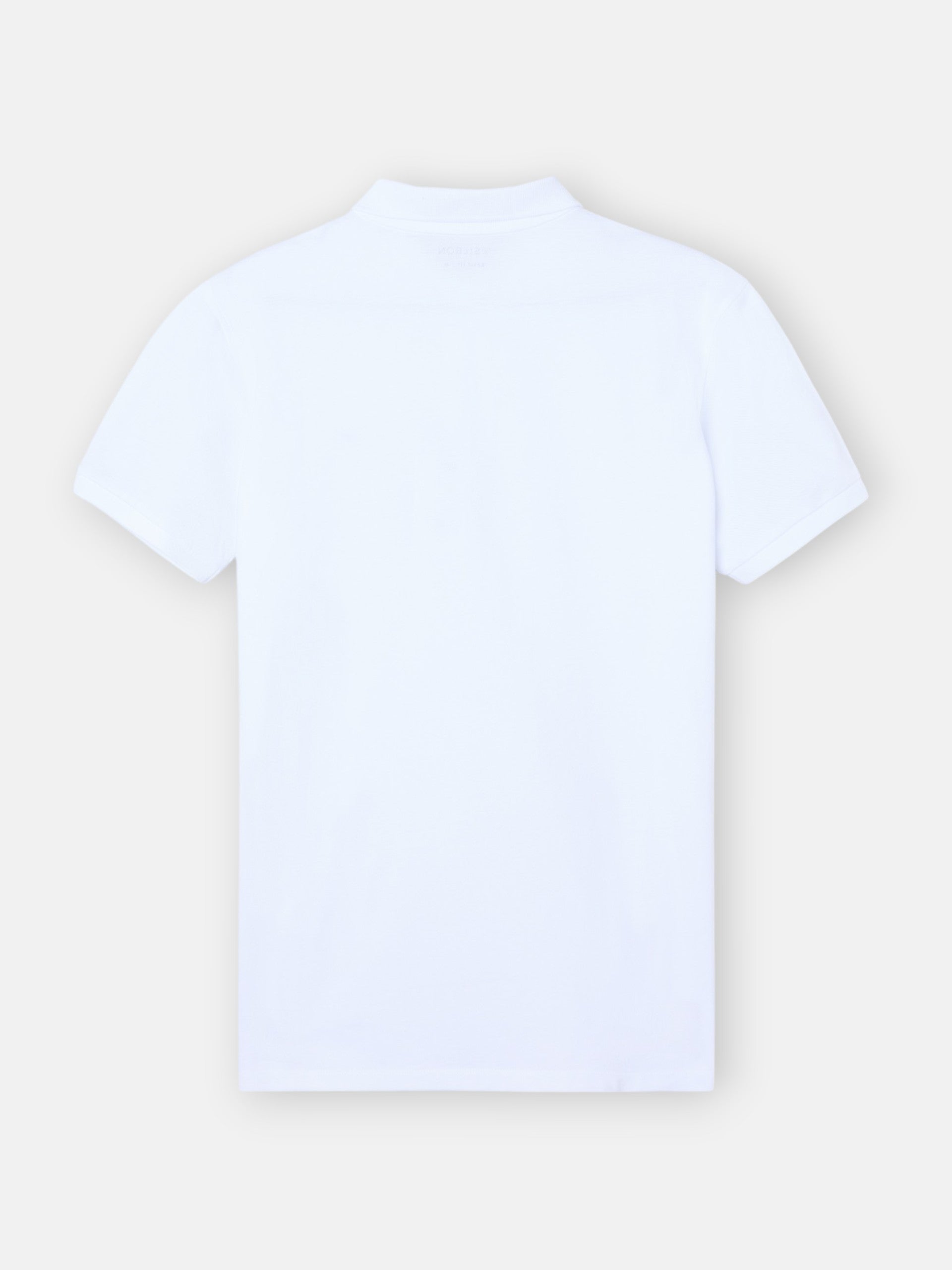 Polo pique light blanco