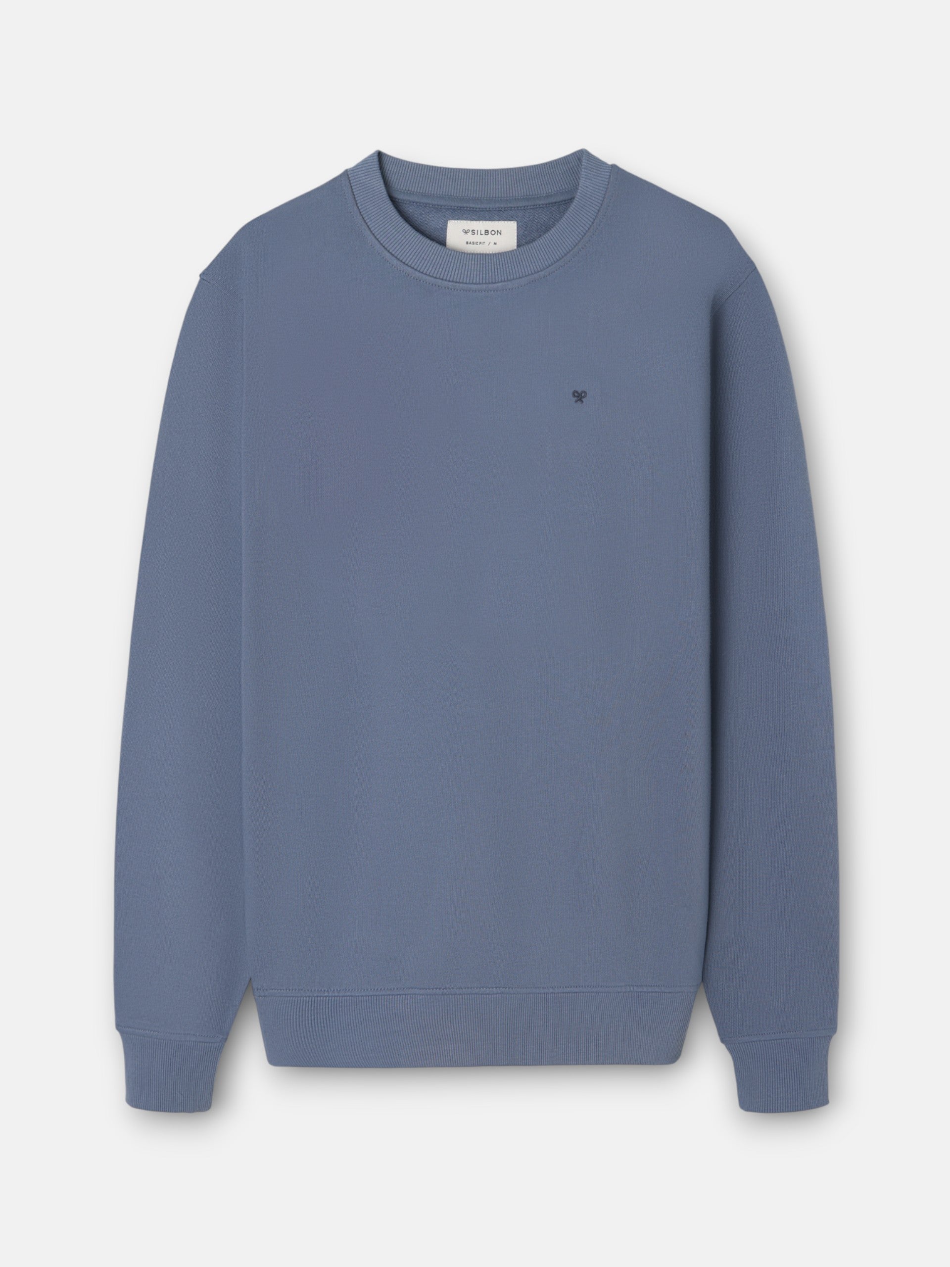Sweat-shirt creative dept bleu indigo