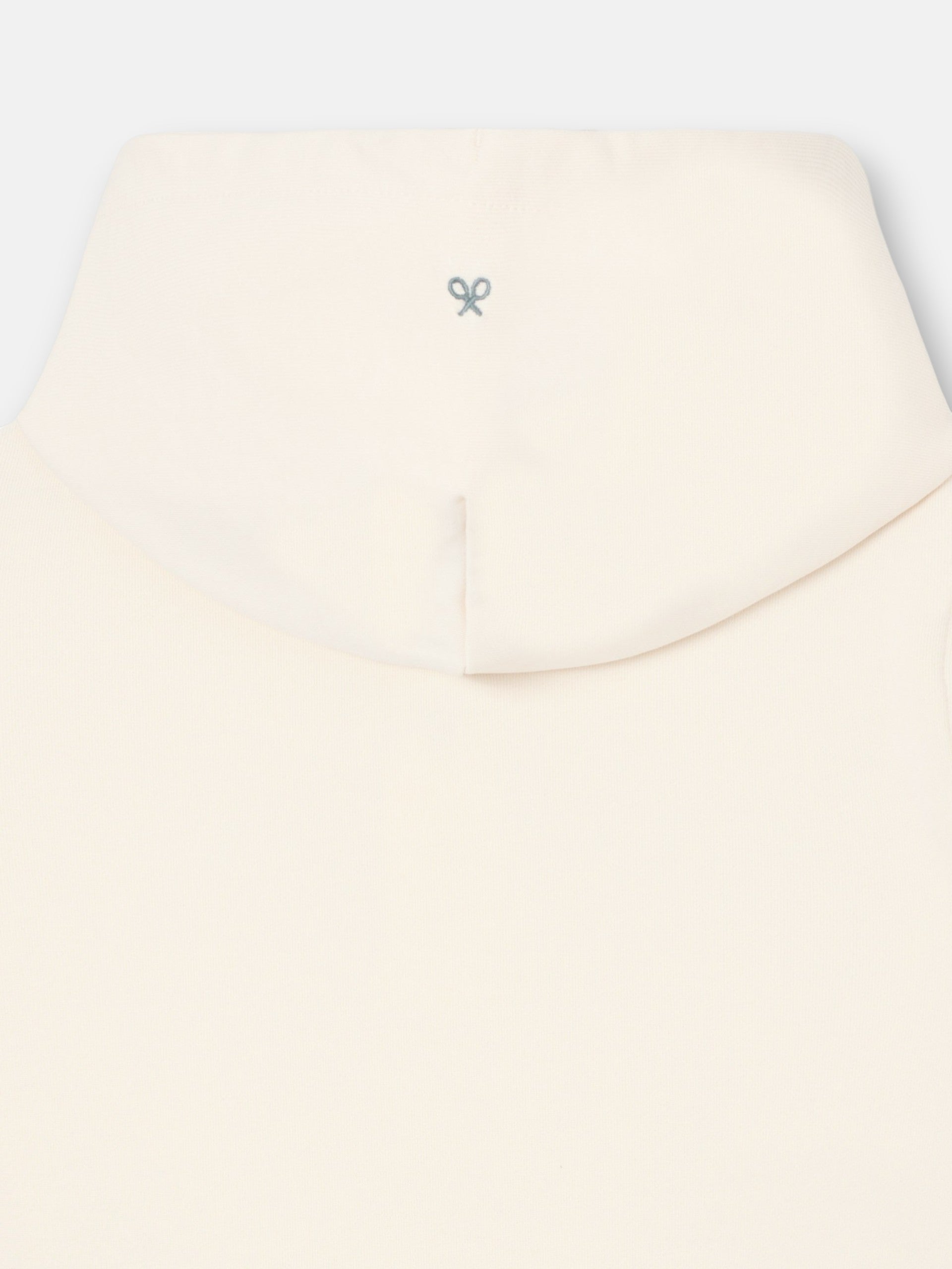 Sweat à capuche nomade crème
