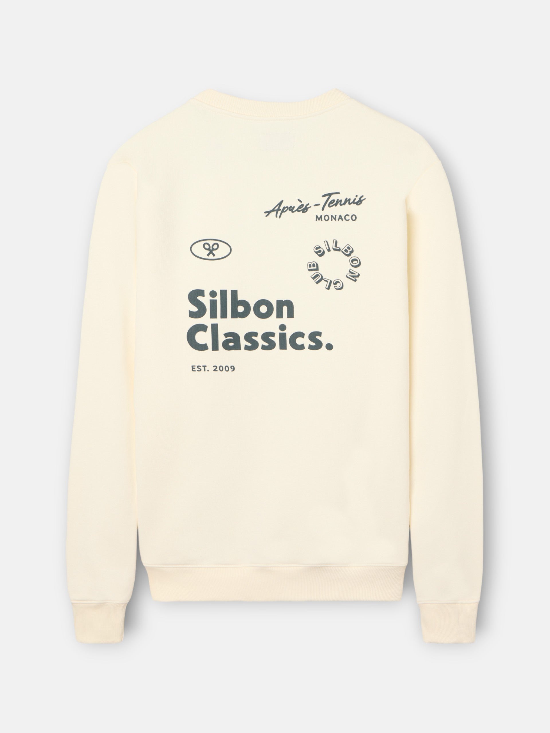 Silbon classics cream sweatshirt