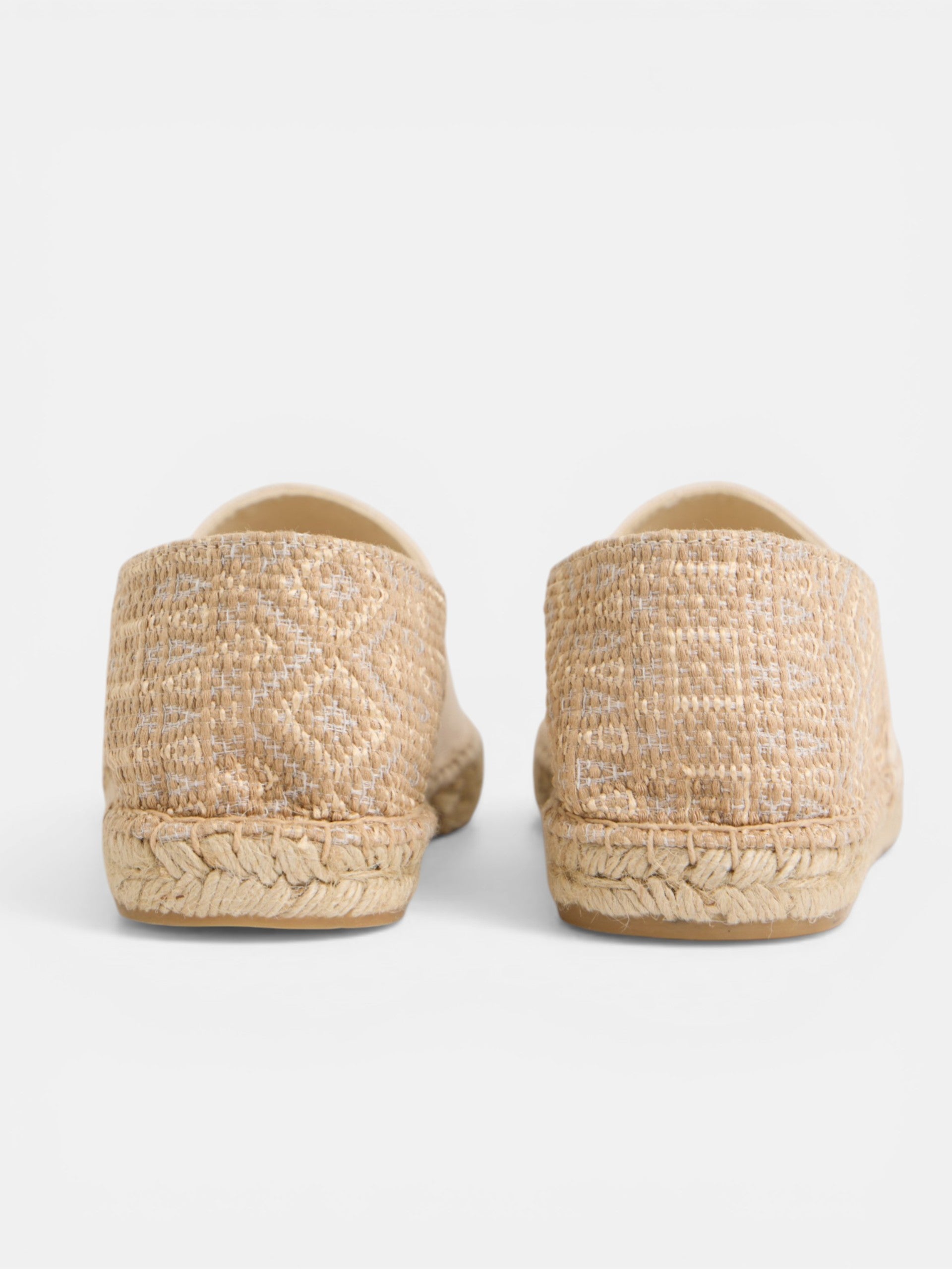 Espadrille ethnique beige