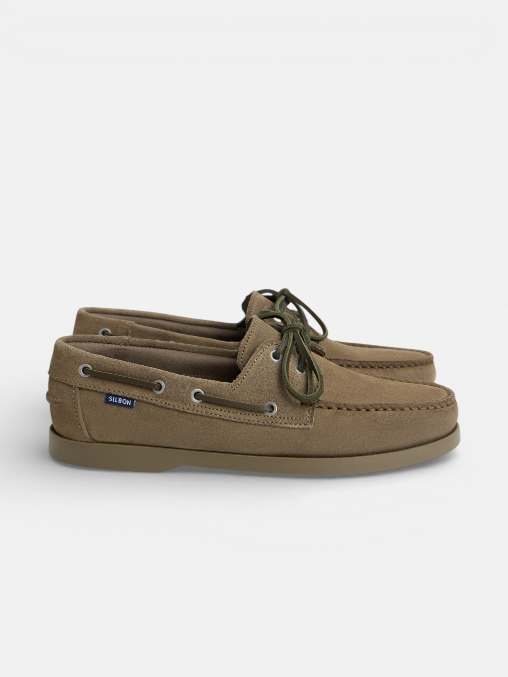 Zapato sport nautico ante verde