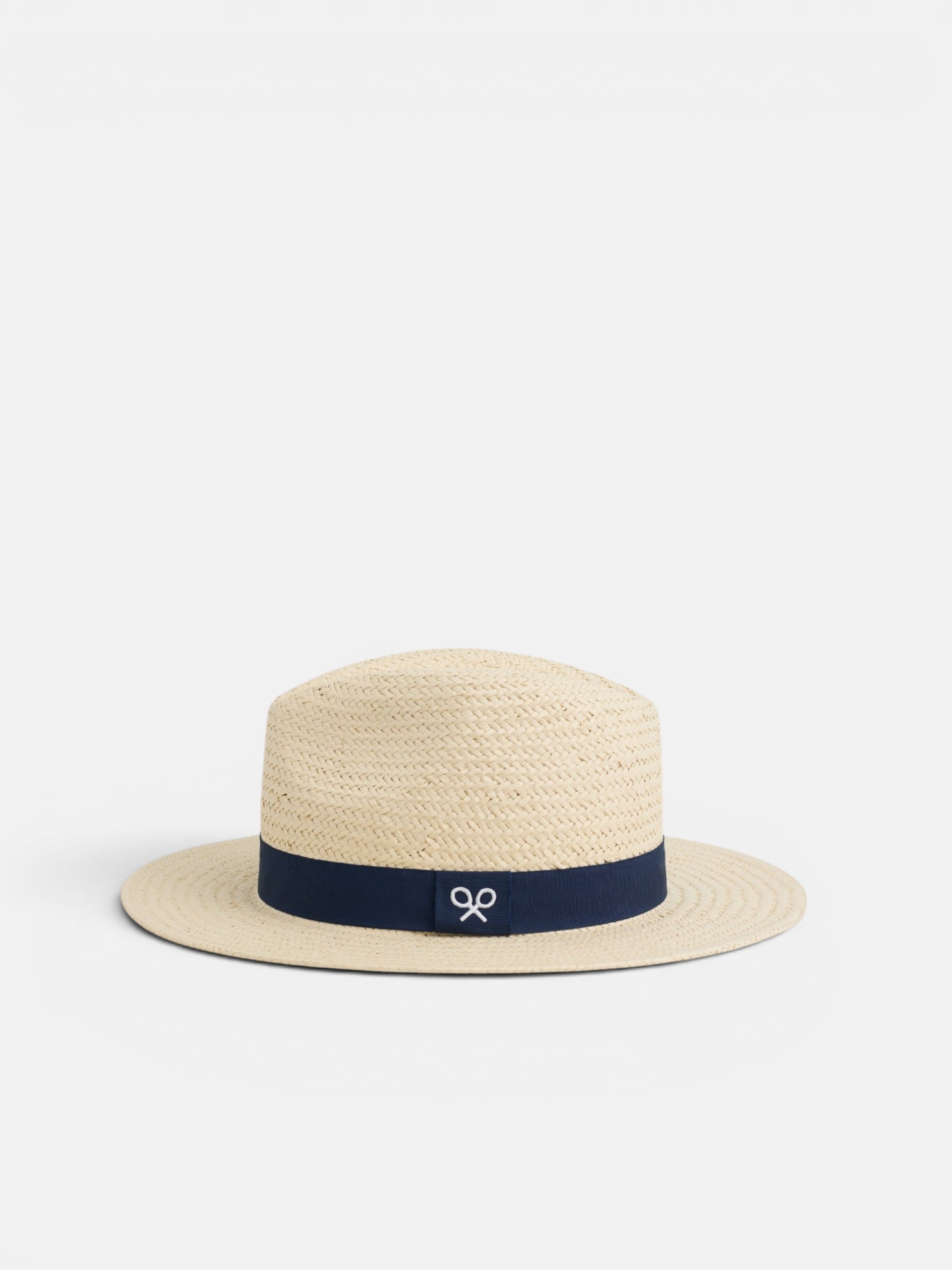 Sombrero cinta azul marino