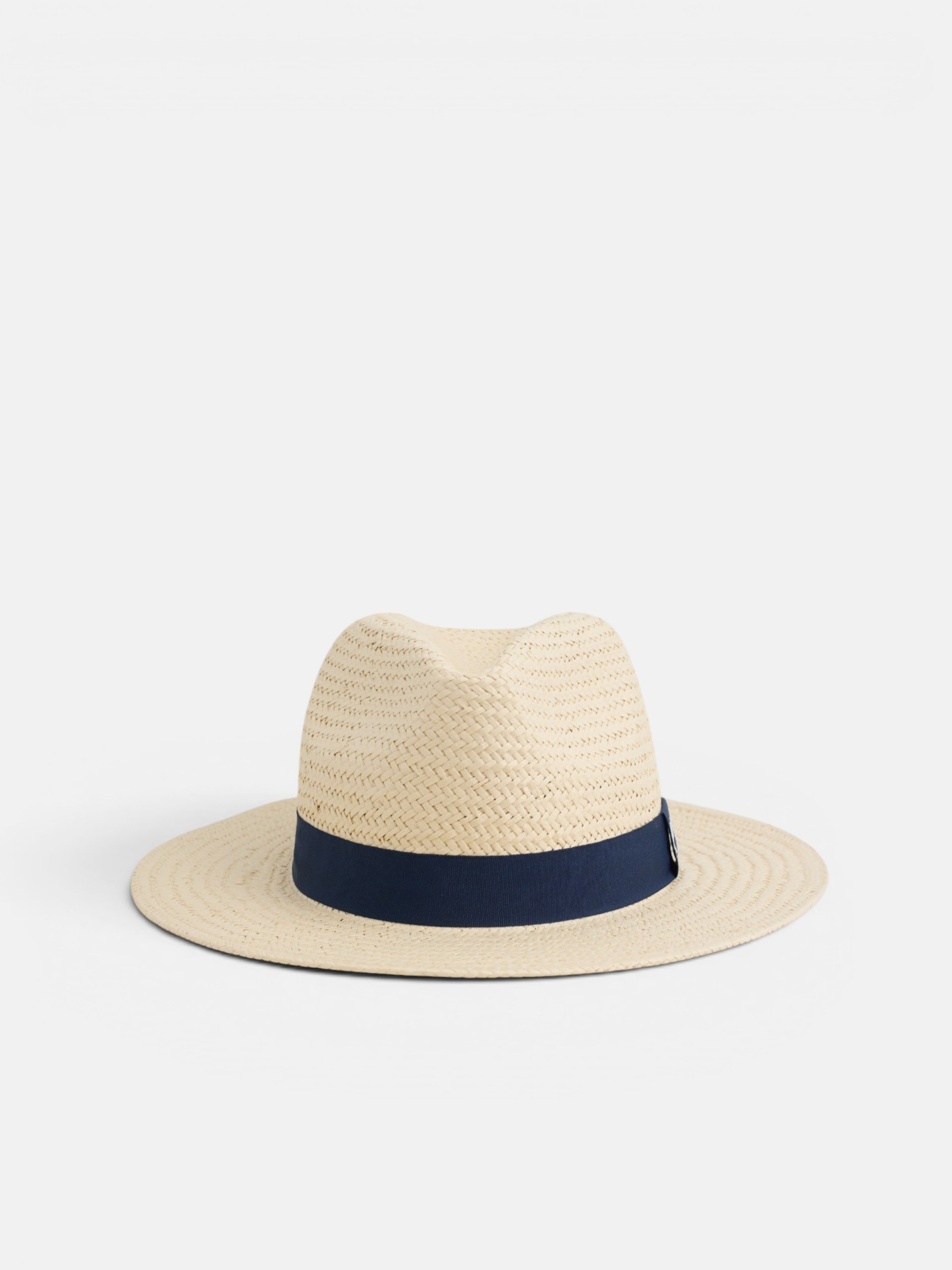 Sombrero cinta azul marino