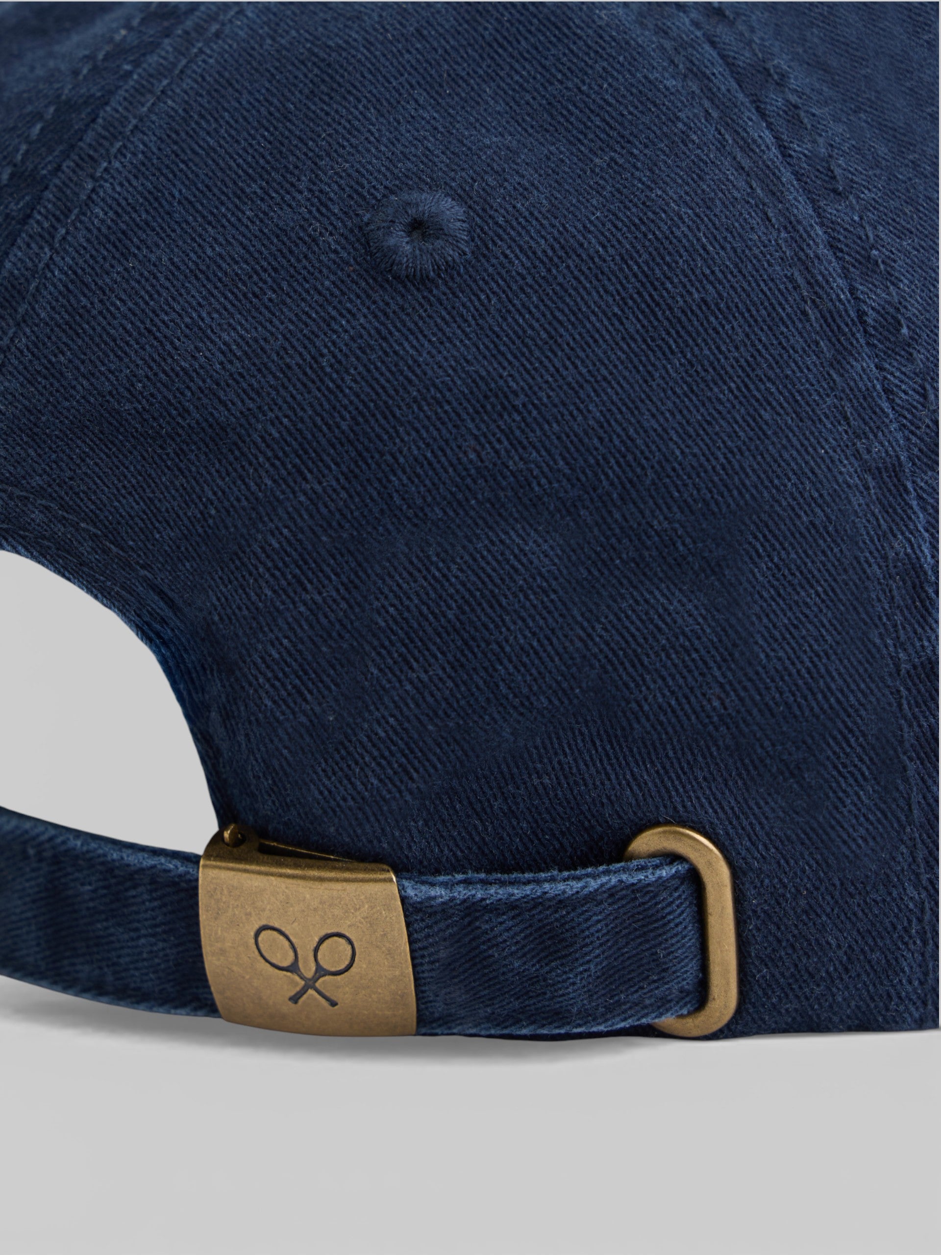 Gorra raqueta relieve azul marino